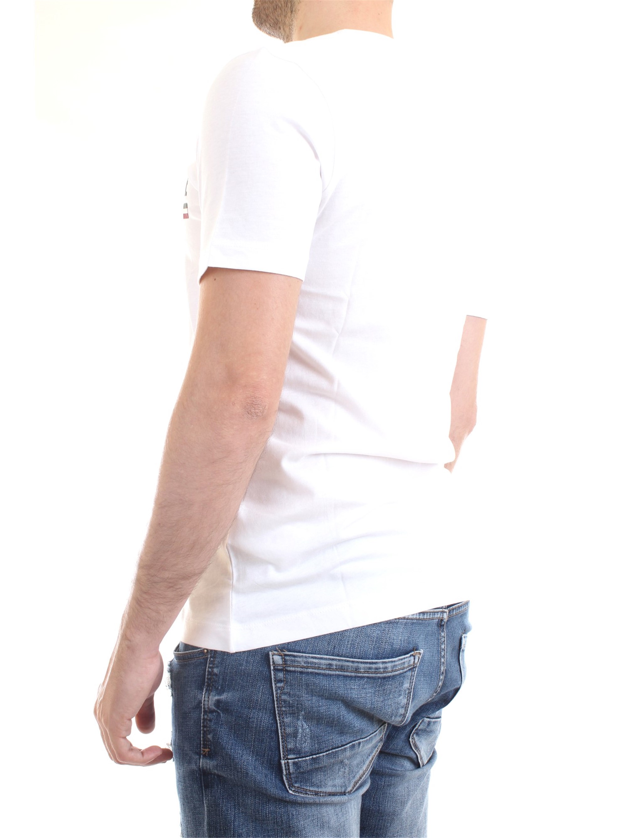 AERONAUTICA MILITARE 211TS1850J511 White Clothing Man T-Shirt/Polo AERONAUTICA MILITARE 211TS1850J511 White Clothing Man T-Shirt/Polo