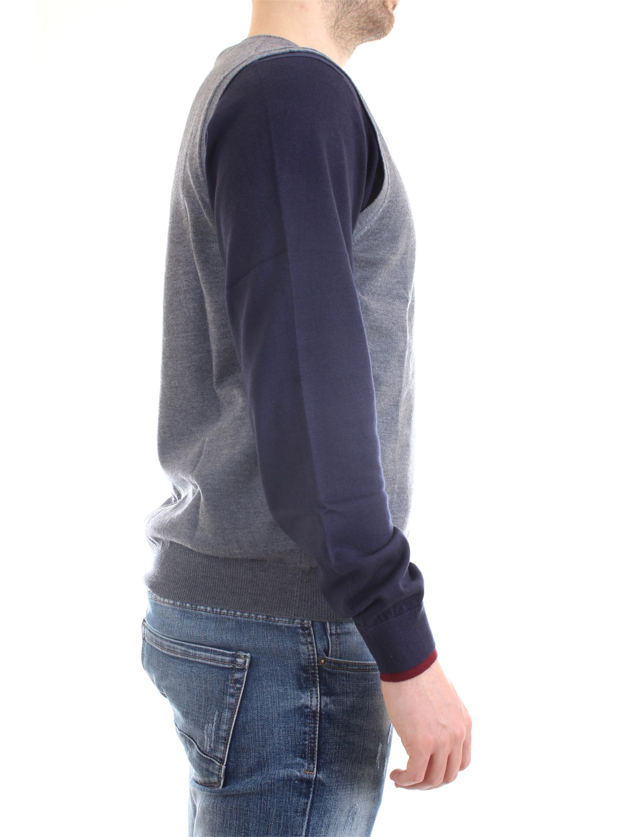 Gran Sasso 58182/14296 Grey Clothing Man Gilet Gran Sasso 58182/14296 Grey Clothing Man Gilet