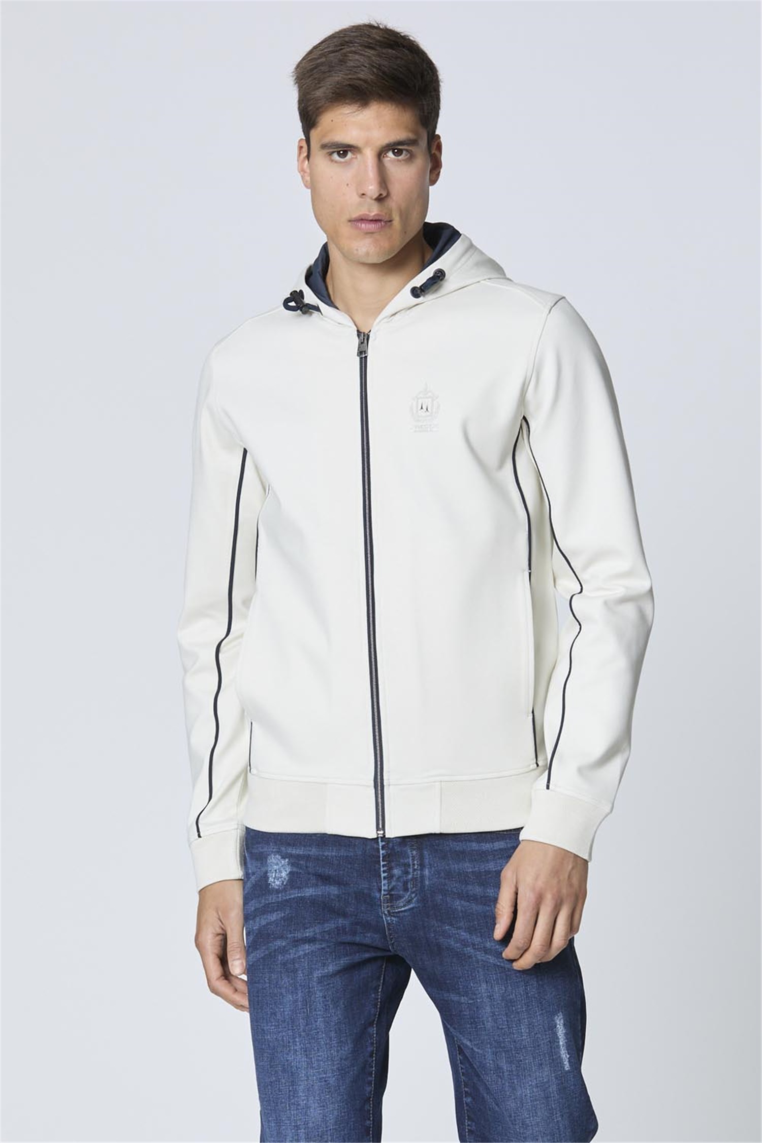 AERONAUTICA MILITARE 251FE2014F586 Latte Abbigliamento Uomo Felpa AERONAUTICA MILITARE 251FE2014F586 Latte Abbigliamento Uomo Felpa
