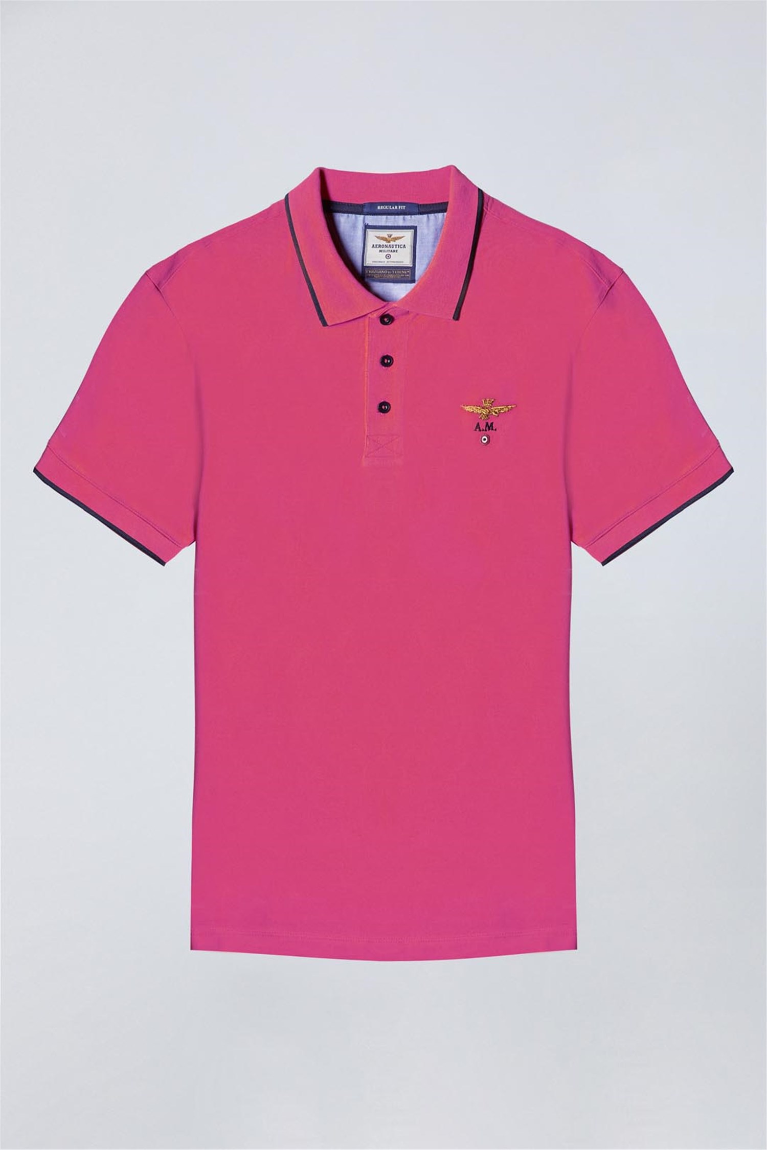 AERONAUTICA MILITARE 251PO1308P82 Fuxia Abbigliamento Uomo Polo AERONAUTICA MILITARE 251PO1308P82 Fuxia Abbigliamento Uomo Polo
