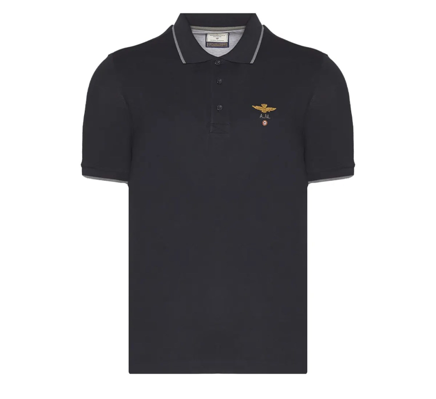 AERONAUTICA MILITARE 251PO1308P82 Blu Abbigliamento Uomo Polo AERONAUTICA MILITARE 251PO1308P82 Blu Abbigliamento Uomo Polo