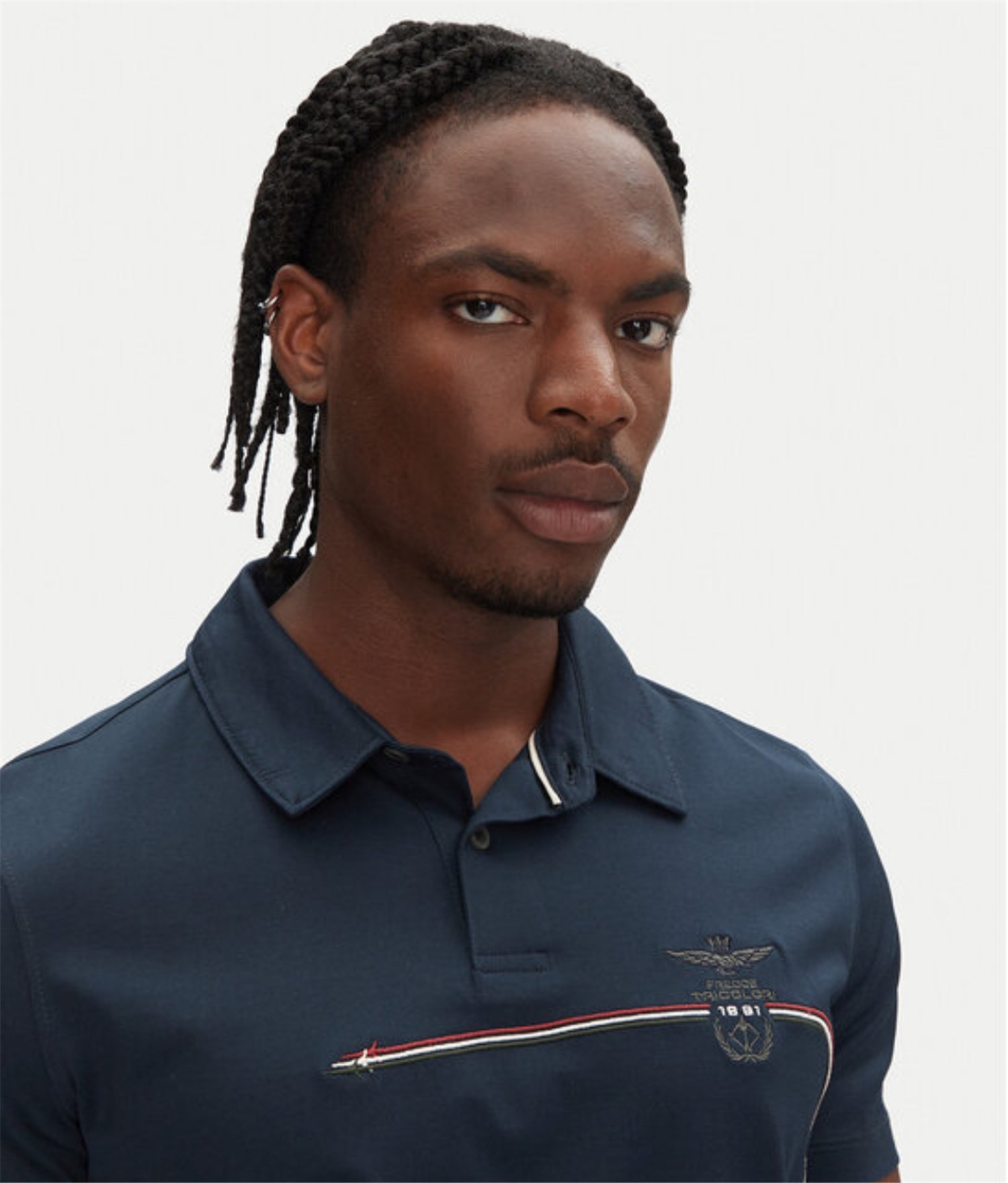 AERONAUTICA MILITARE 251PO1862J682 Blue Clothing Man Polo shirt AERONAUTICA MILITARE 251PO1862J682 Blue Clothing Man Polo shirt