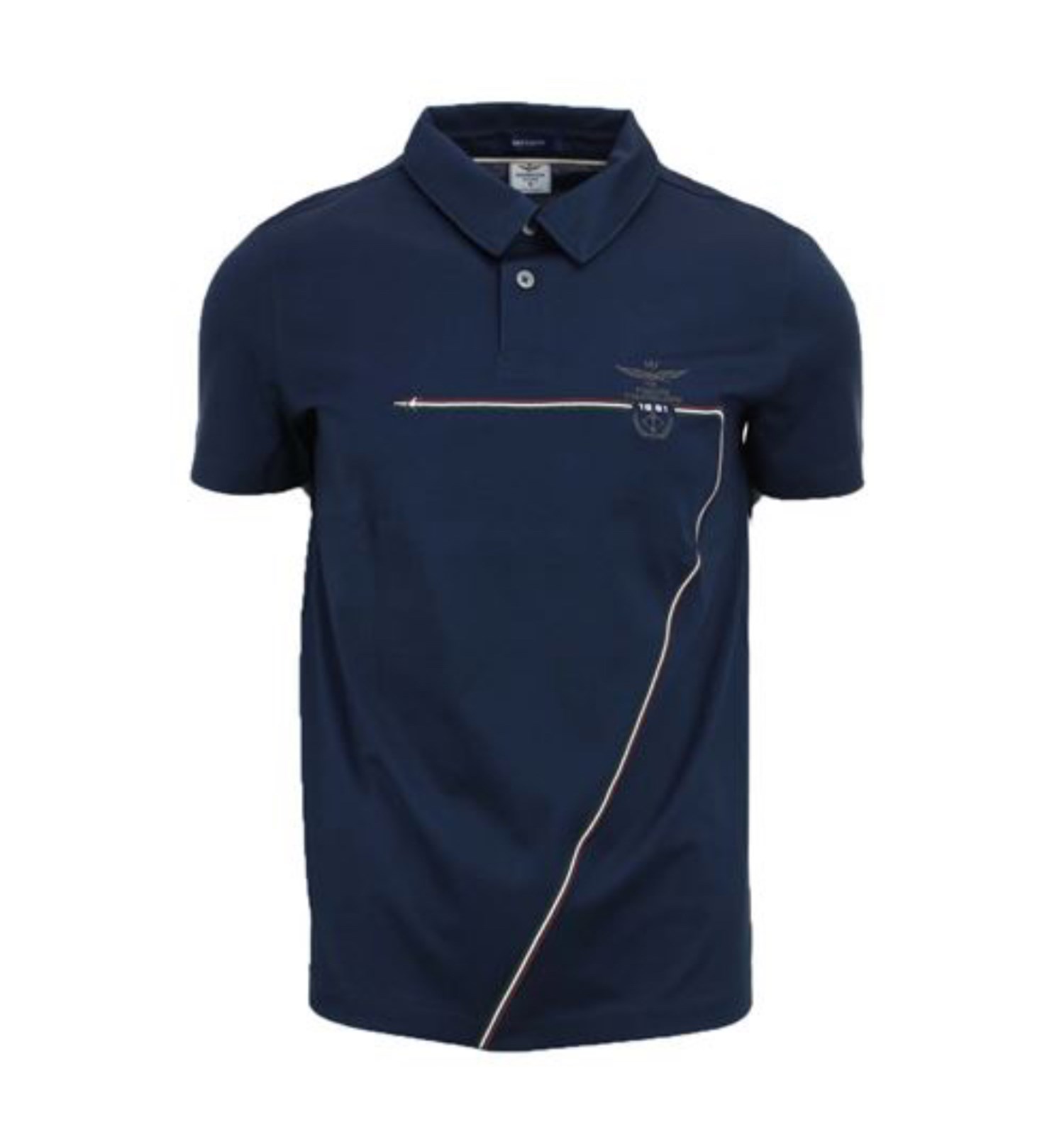 AERONAUTICA MILITARE 251PO1862J682 Blue Clothing Man Polo shirt AERONAUTICA MILITARE 251PO1862J682 Blue Clothing Man Polo shirt