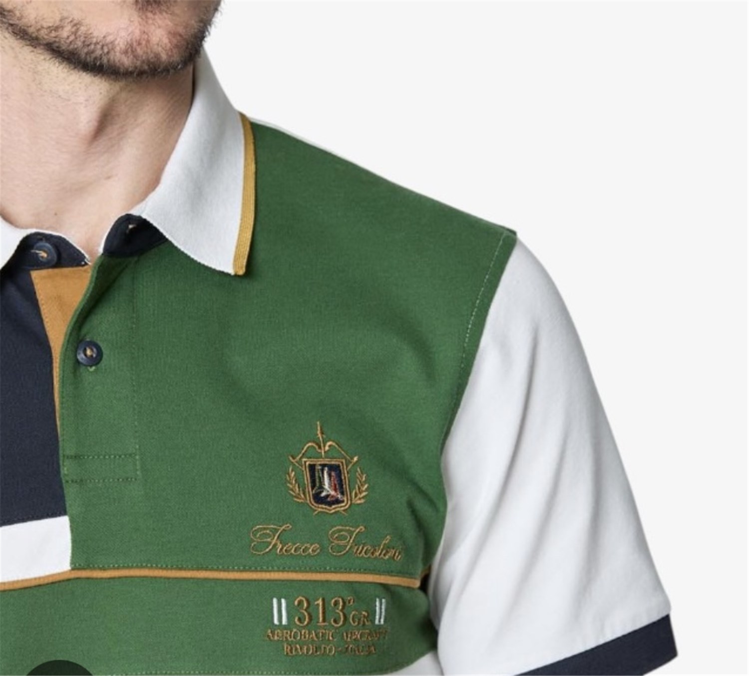 AERONAUTICA MILITARE 251PO1867P173 Green Clothing Man Polo shirt AERONAUTICA MILITARE 251PO1867P173 Green Clothing Man Polo shirt