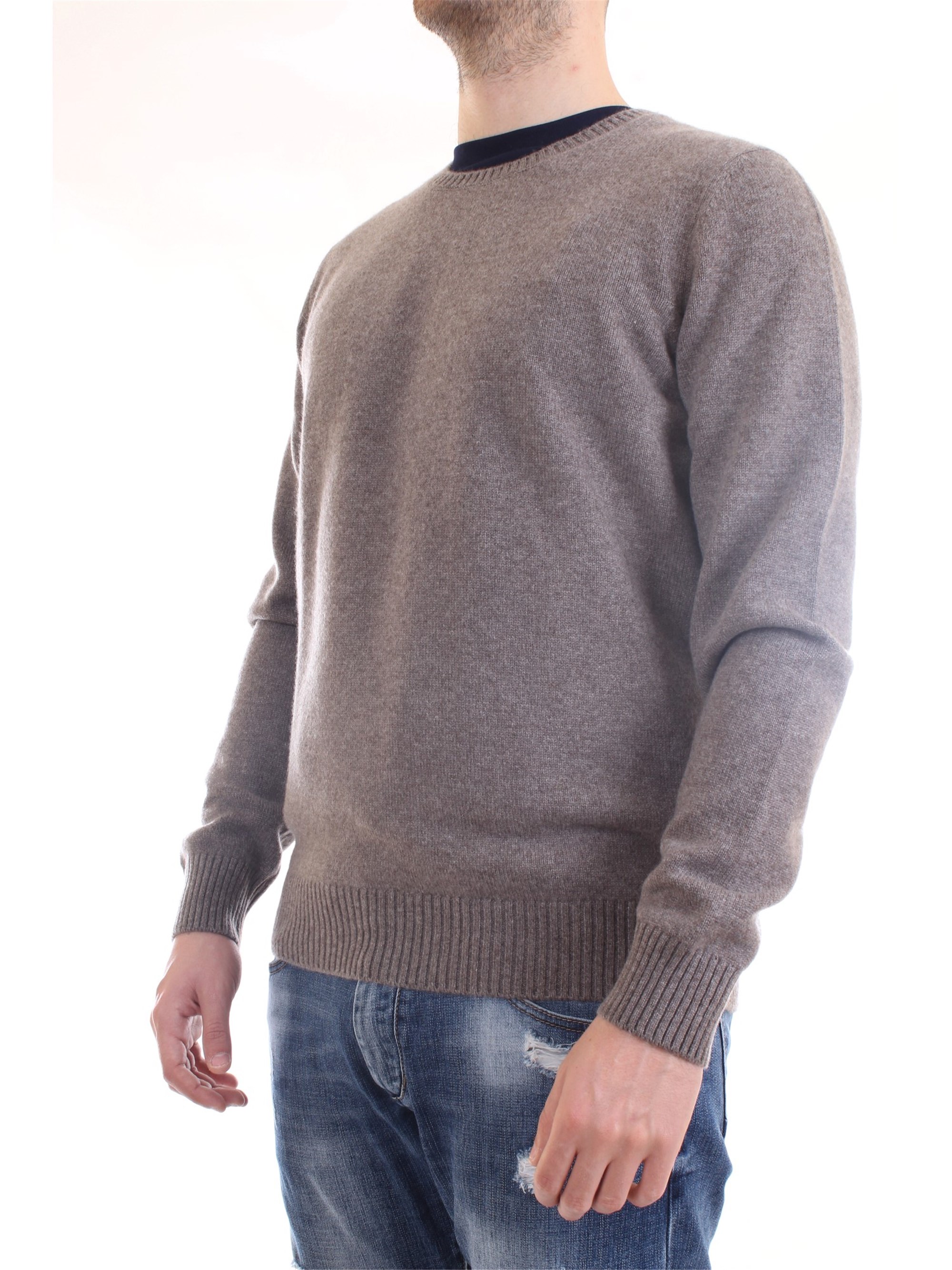 Gran Sasso 23198/15522 Tortora Clothing Man Pullover Gran Sasso 23198/15522 Tortora Clothing Man Pullover