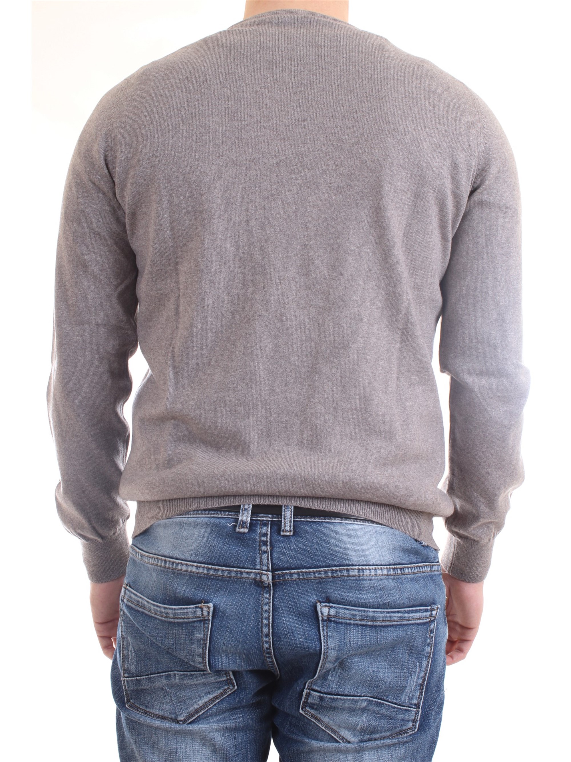 Gran Sasso 55167/14290 Tortora Clothing Man Pullover Gran Sasso 55167/14290 Tortora Clothing Man Pullover