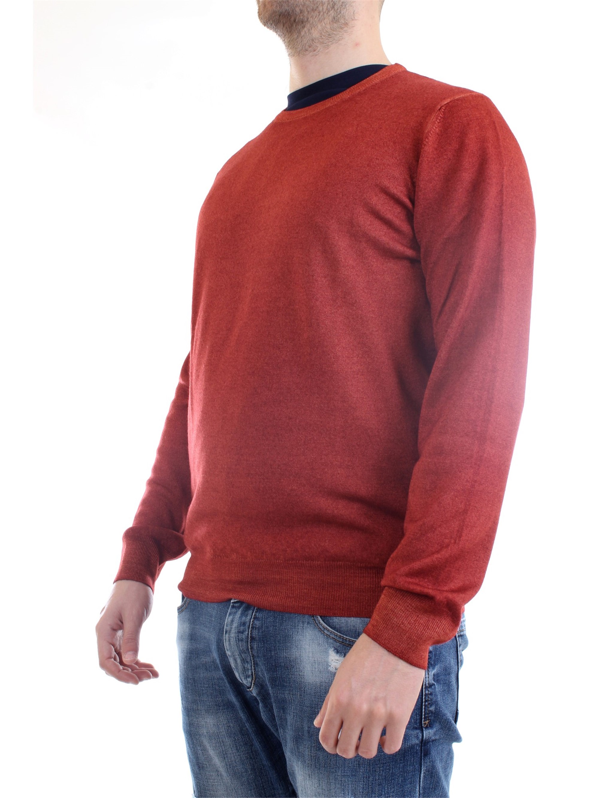 Gran Sasso 55167/22792 Red Clothing Man Pullover Gran Sasso 55167/22792 Red Clothing Man Pullover