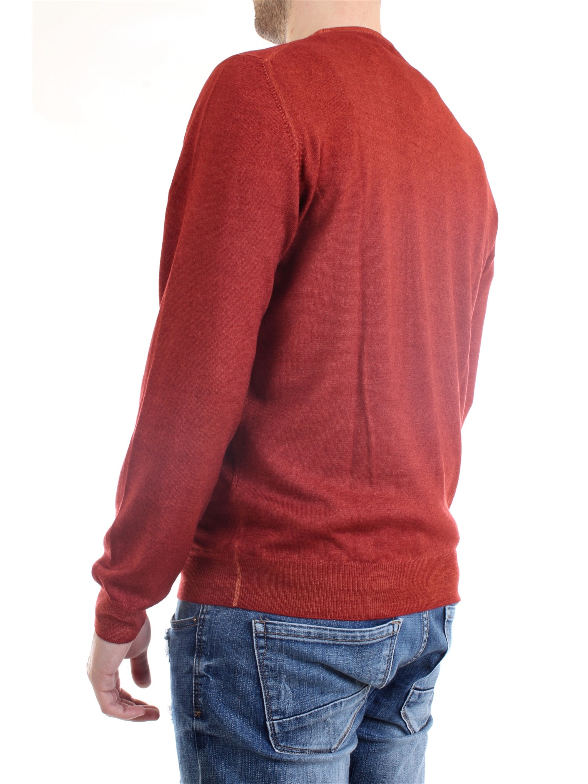Gran Sasso 55167/22792 Red Clothing Man Pullover Gran Sasso 55167/22792 Red Clothing Man Pullover
