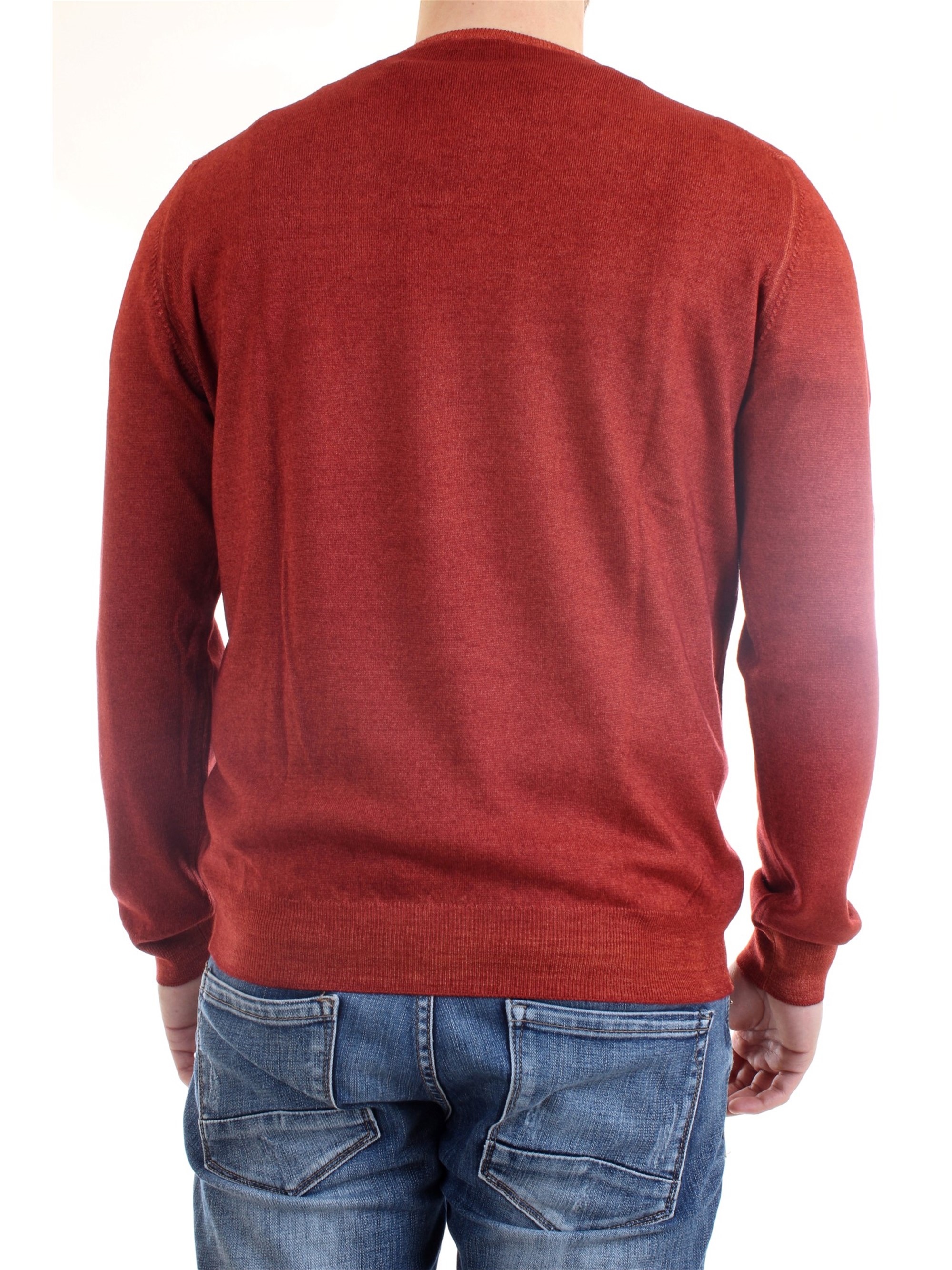 Gran Sasso 55167/22792 Red Clothing Man Pullover Gran Sasso 55167/22792 Red Clothing Man Pullover