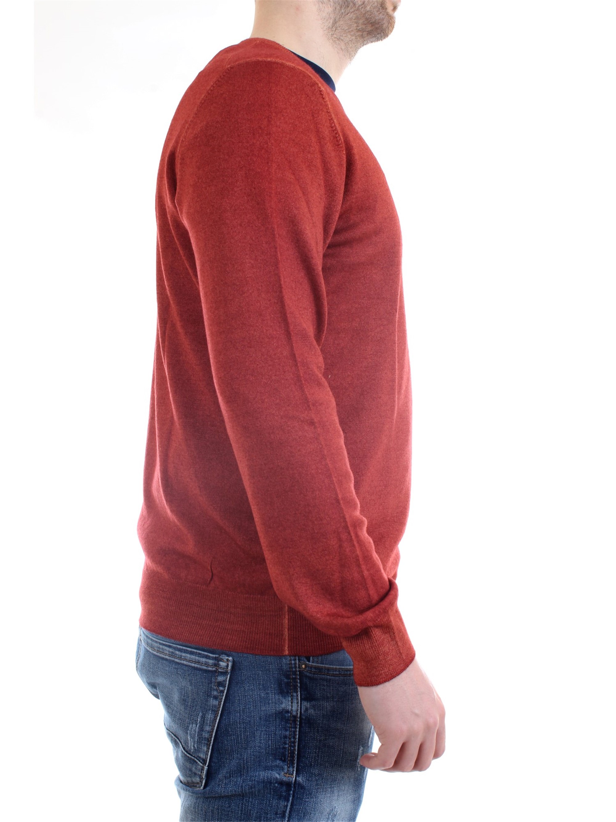 Gran Sasso 55167/22792 Red Clothing Man Pullover Gran Sasso 55167/22792 Red Clothing Man Pullover