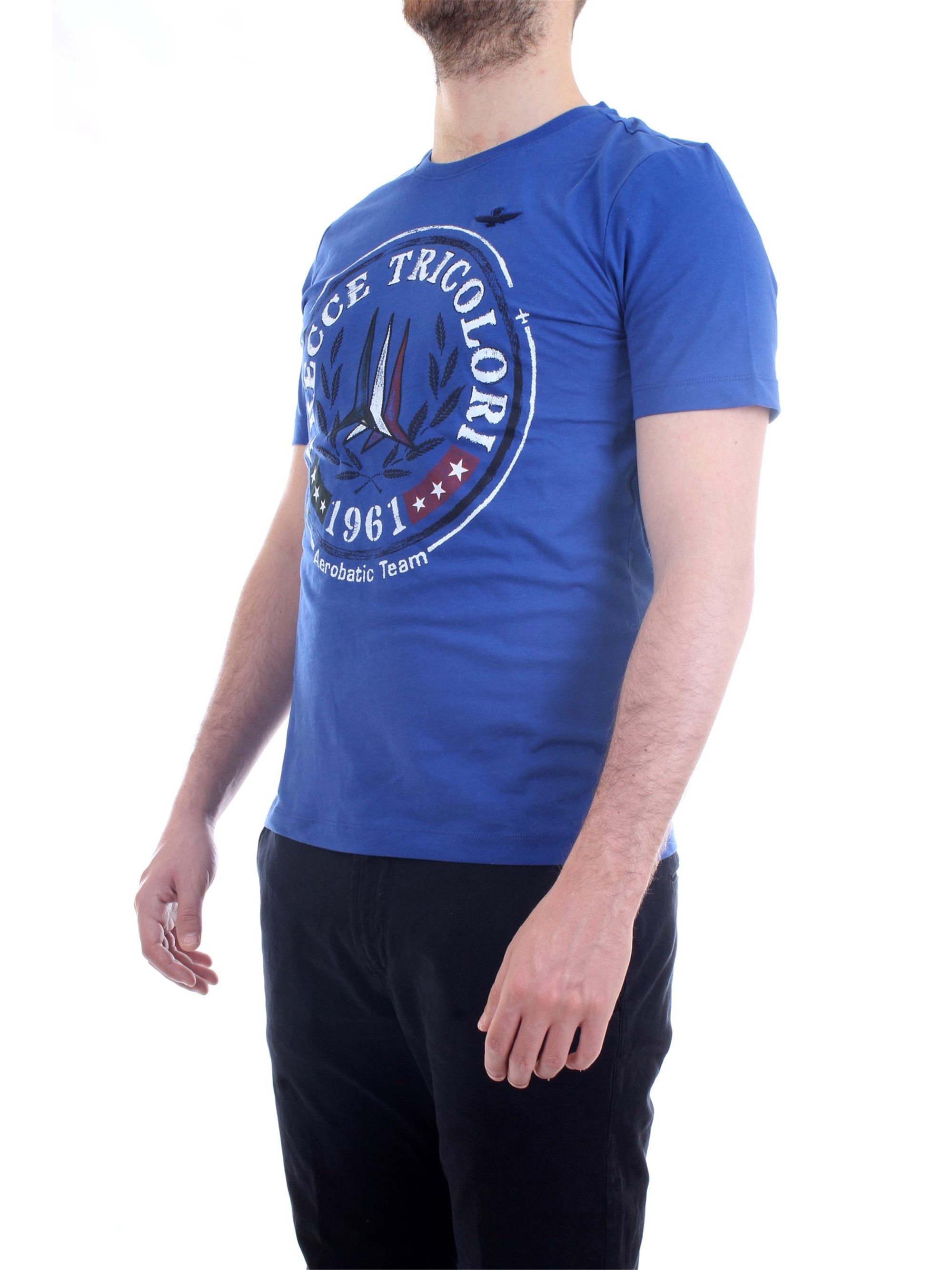 AERONAUTICA MILITARE 211TS1856J513 Royal Clothing Man T-Shirt/Polo AERONAUTICA MILITARE 211TS1856J513 Royal Clothing Man T-Shirt/Polo