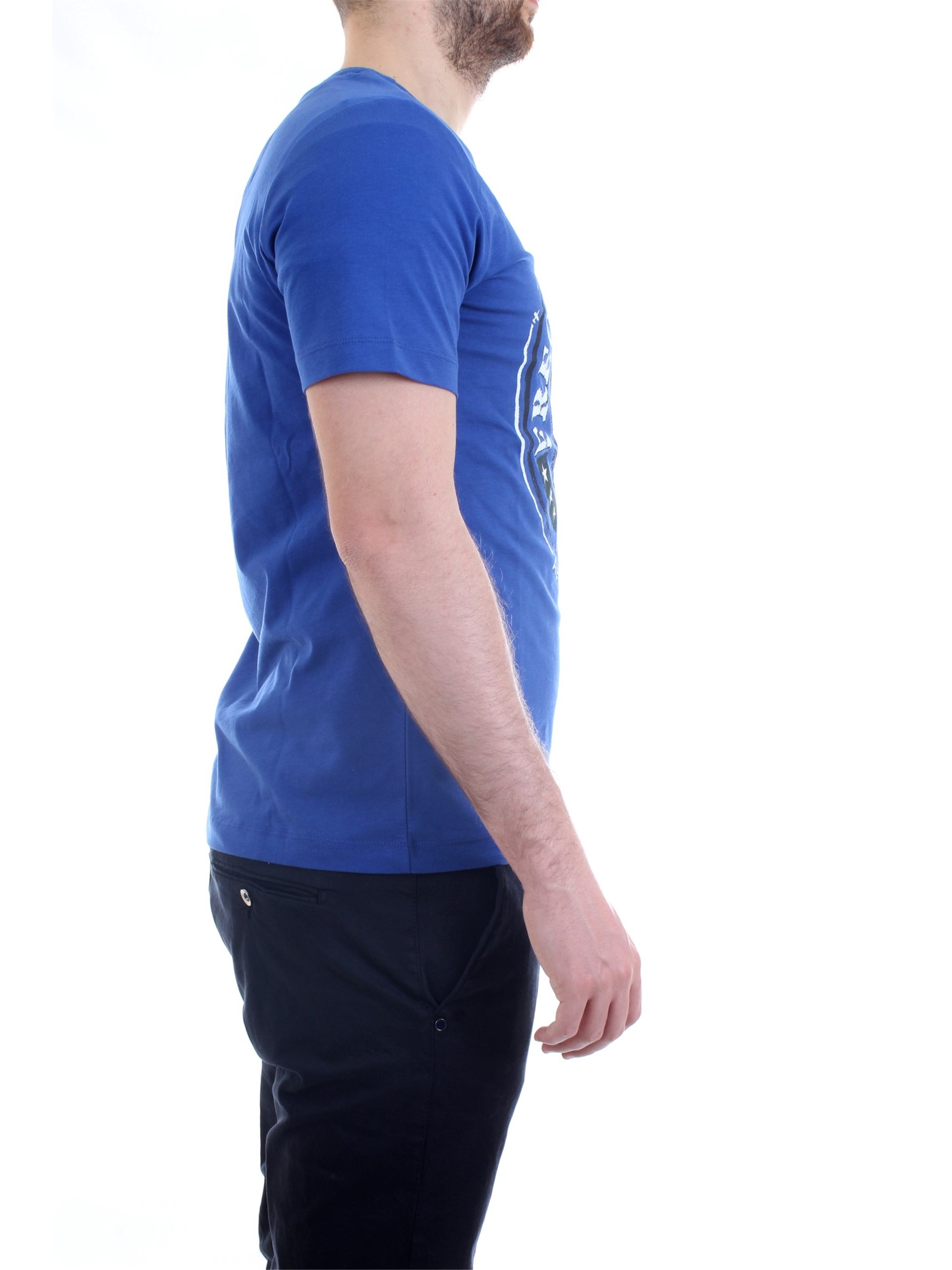 AERONAUTICA MILITARE 211TS1856J513 Royal Clothing Man T-Shirt/Polo AERONAUTICA MILITARE 211TS1856J513 Royal Clothing Man T-Shirt/Polo