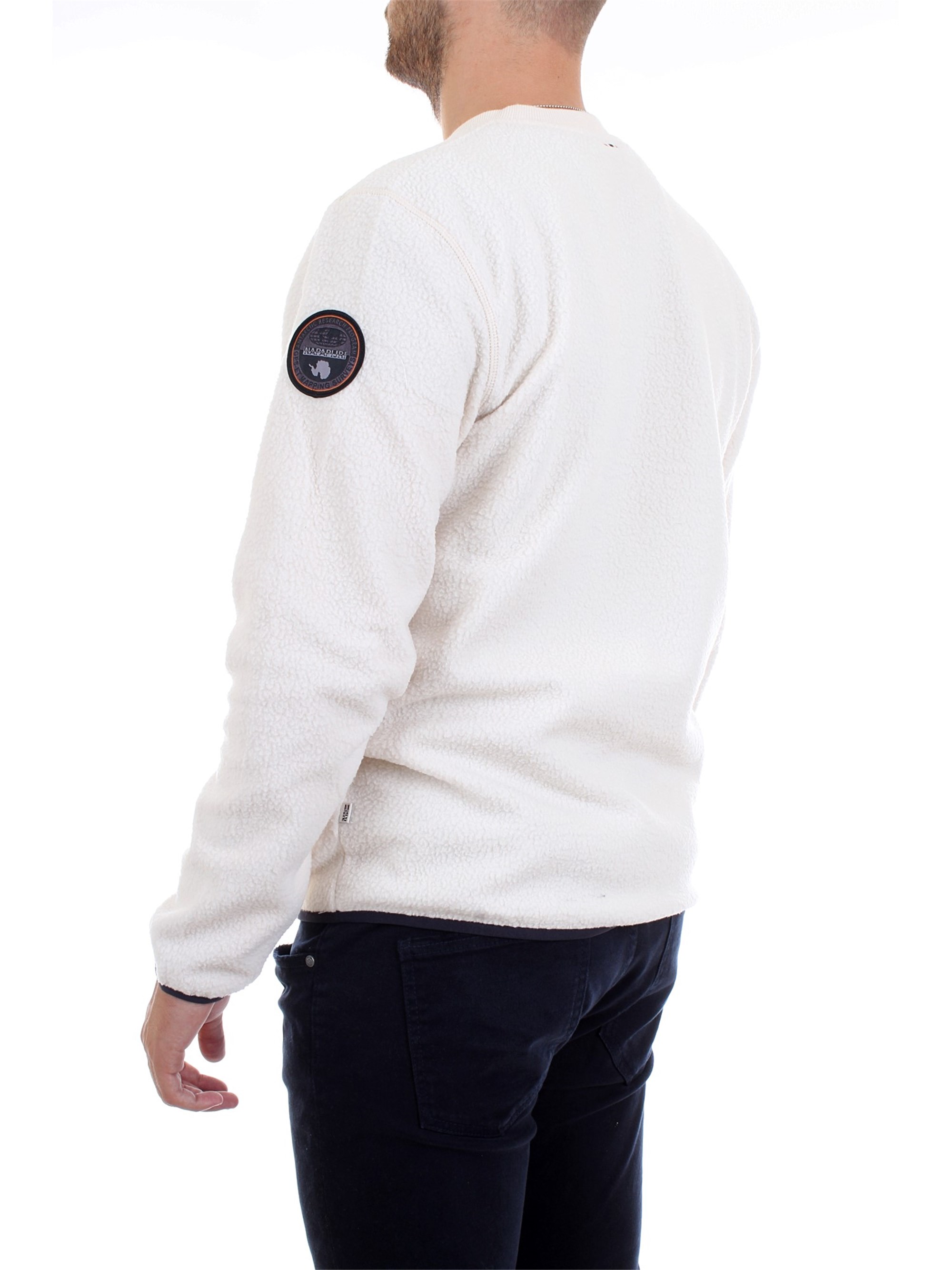 NAPAPIJRI NOYHX9 Milk Clothing Unisex Sweater NAPAPIJRI NOYHX9 Milk Clothing Unisex Sweater