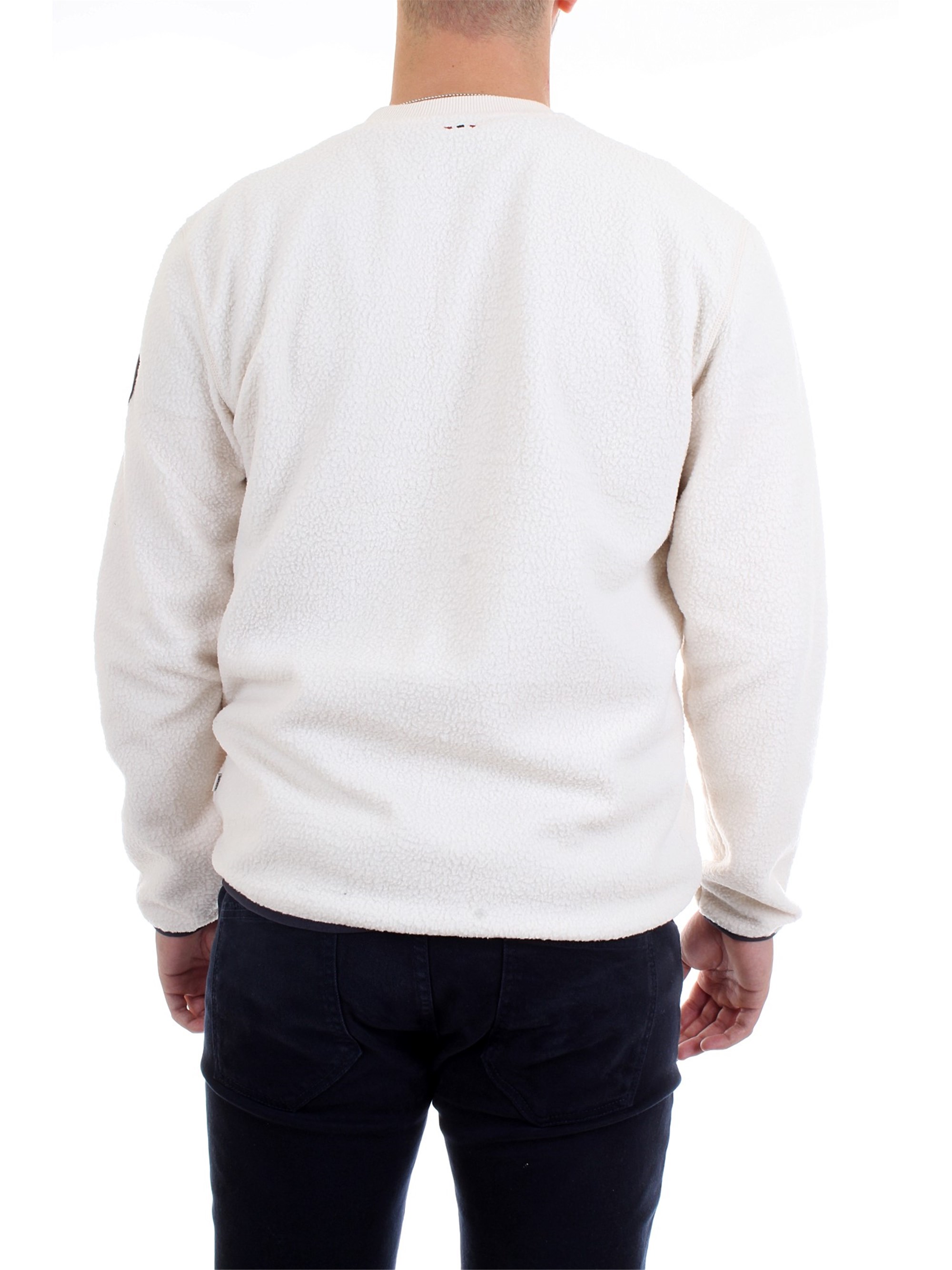 NAPAPIJRI NOYHX9 Milk Clothing Unisex Sweater NAPAPIJRI NOYHX9 Milk Clothing Unisex Sweater
