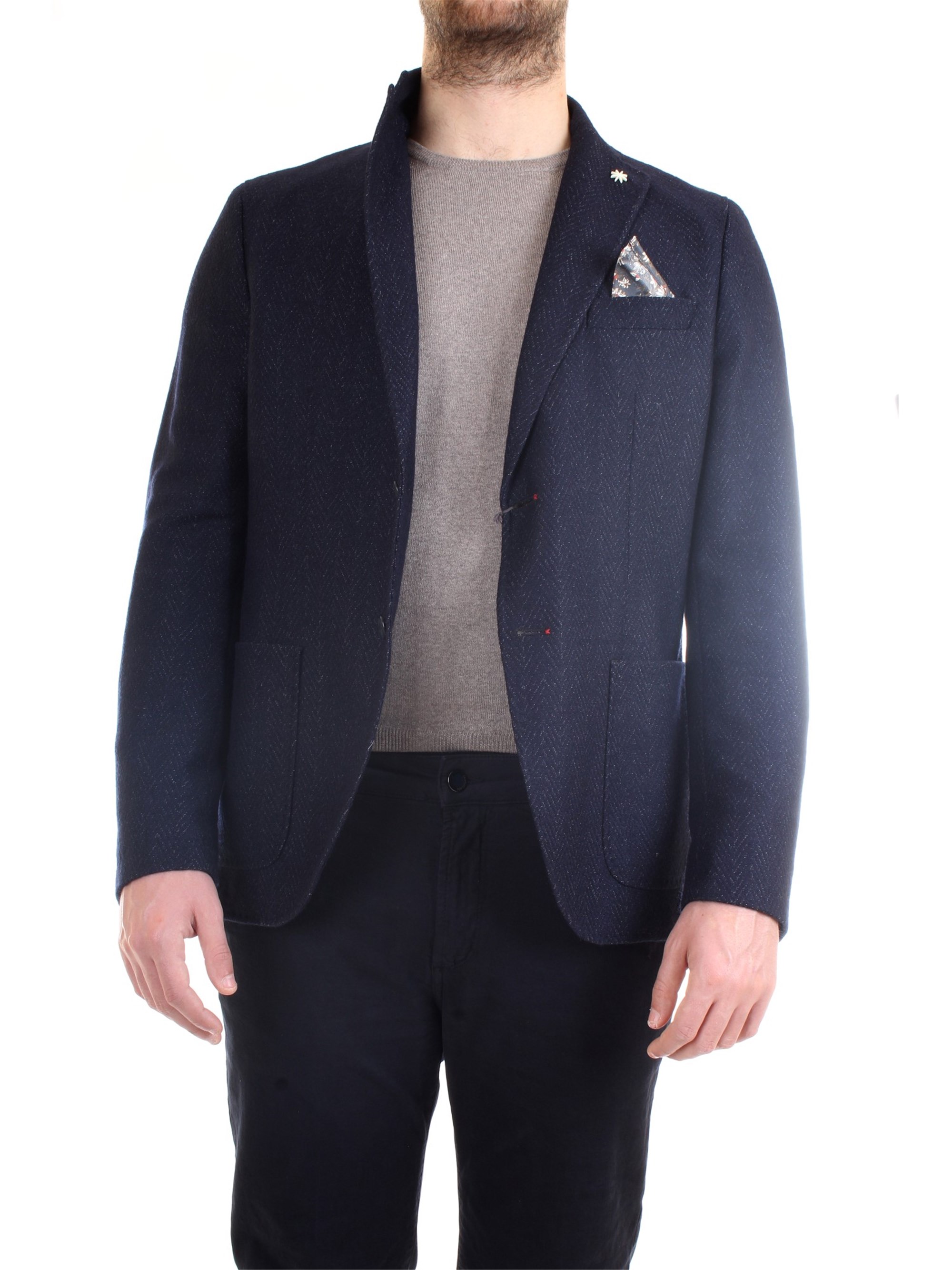 MANUEL RITZ 2532G2718M 183632 Blue Clothing Man Jacket MANUEL RITZ 2532G2718M 183632 Blue Clothing Man Jacket