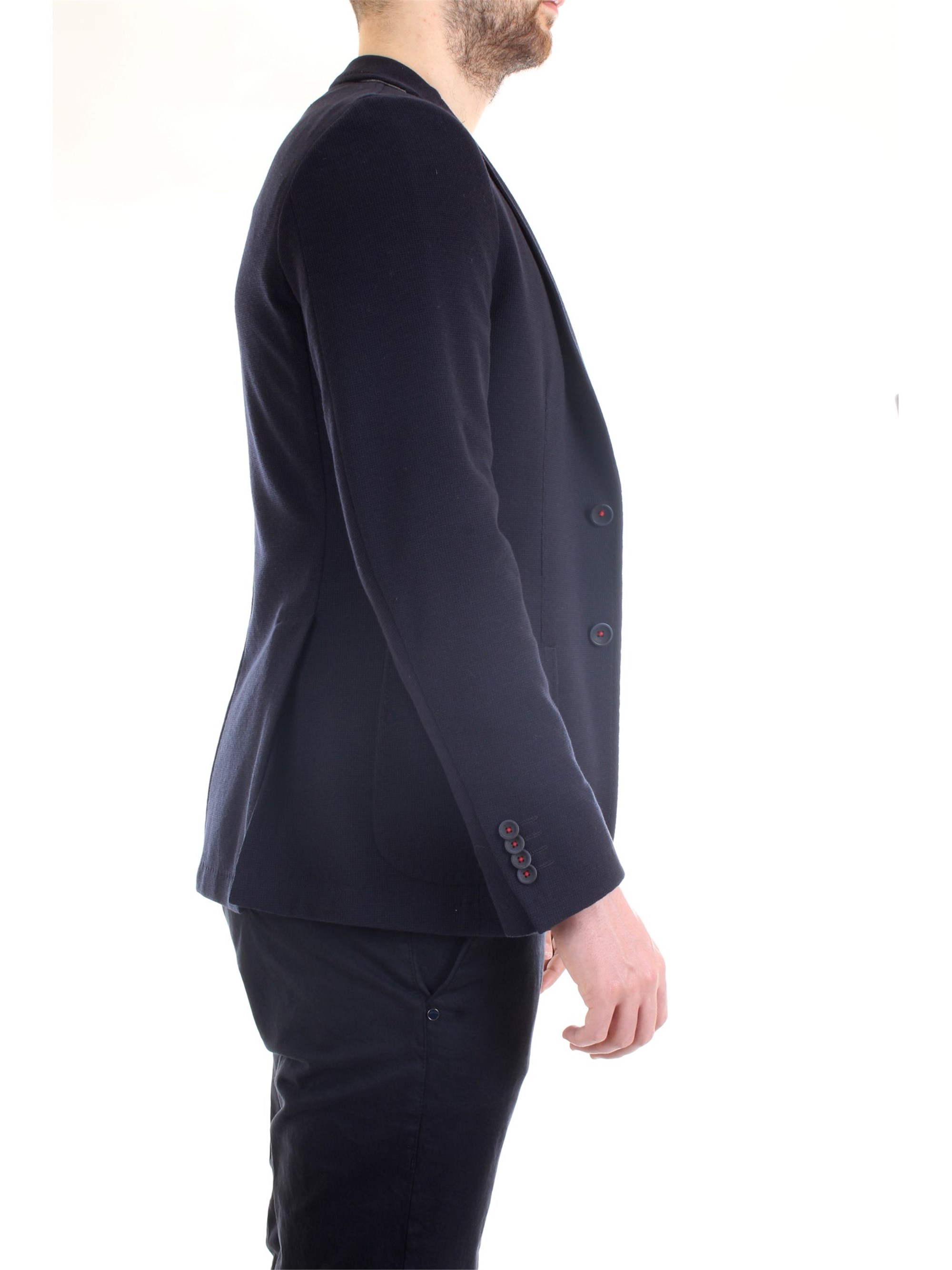 MANUEL RITZ 2532G2038MX 183634 Blue Clothing Man Jacket MANUEL RITZ 2532G2038MX 183634 Blue Clothing Man Jacket