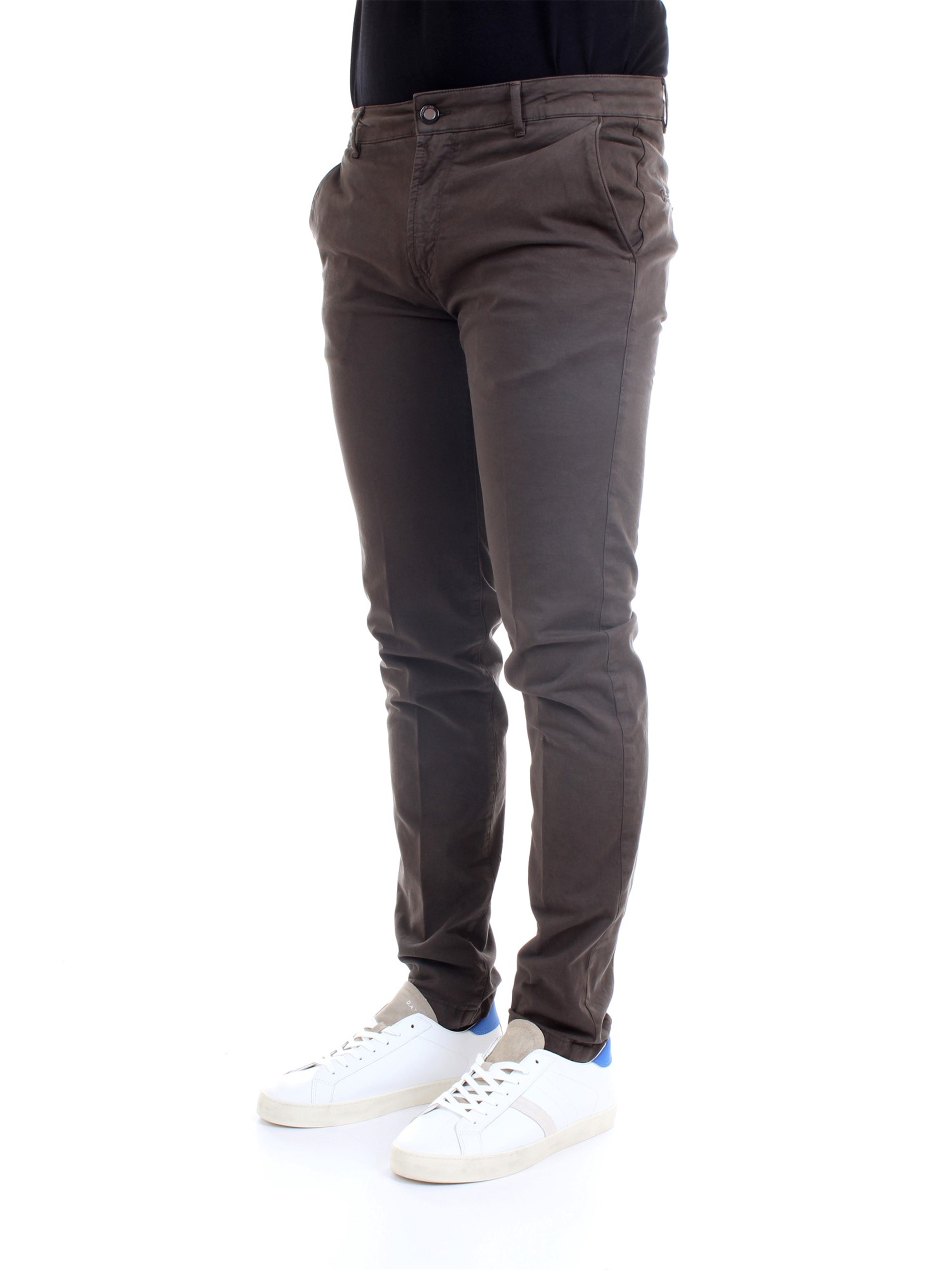 CAMOUFLAGE CHINOS REY 17 N28 Brown Clothing Man Trousers CAMOUFLAGE CHINOS REY 17 N28 Brown Clothing Man Trousers