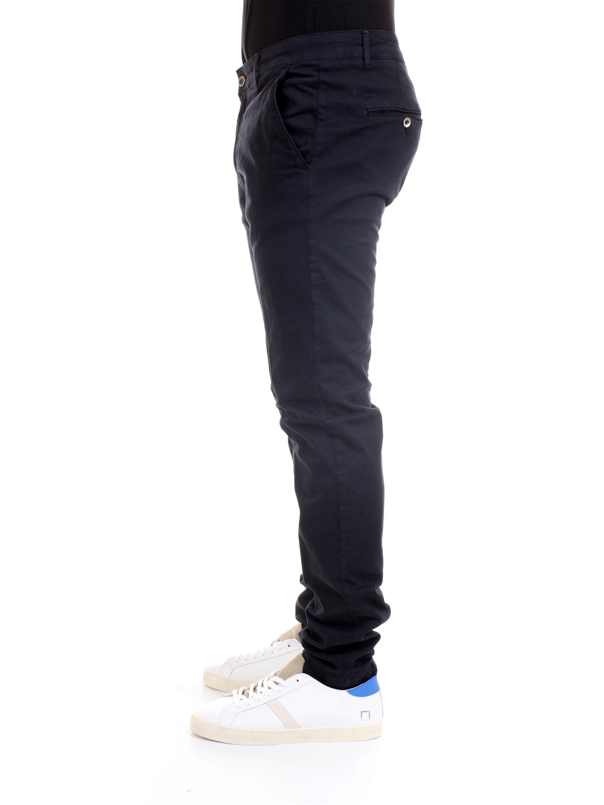 CAMOUFLAGE CHINOS REY 17 N28 Dark blue Clothing Man Trousers CAMOUFLAGE CHINOS REY 17 N28 Dark blue Clothing Man Trousers