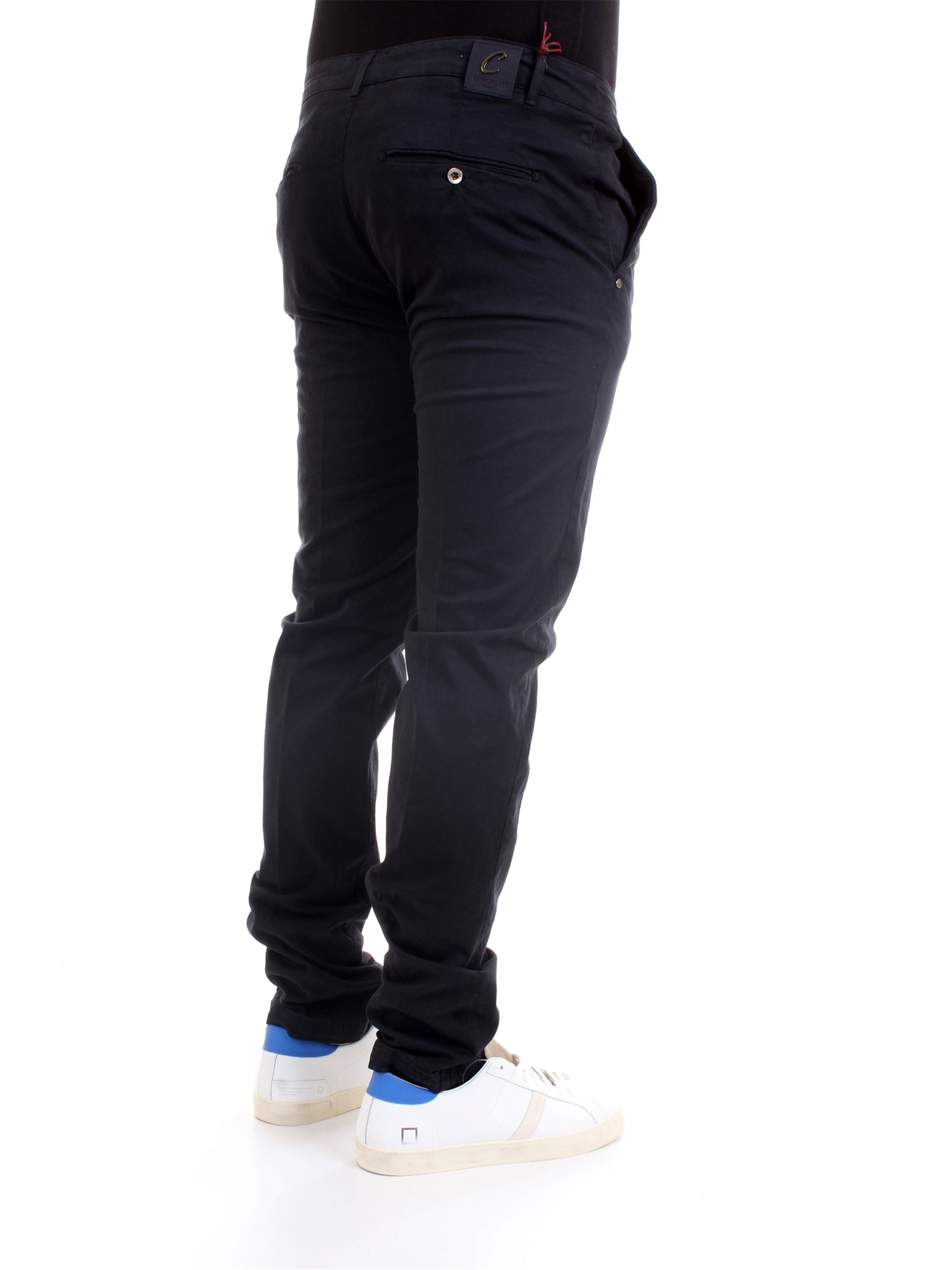 CAMOUFLAGE CHINOS REY 17 N28 Dark blue Clothing Man Trousers CAMOUFLAGE CHINOS REY 17 N28 Dark blue Clothing Man Trousers