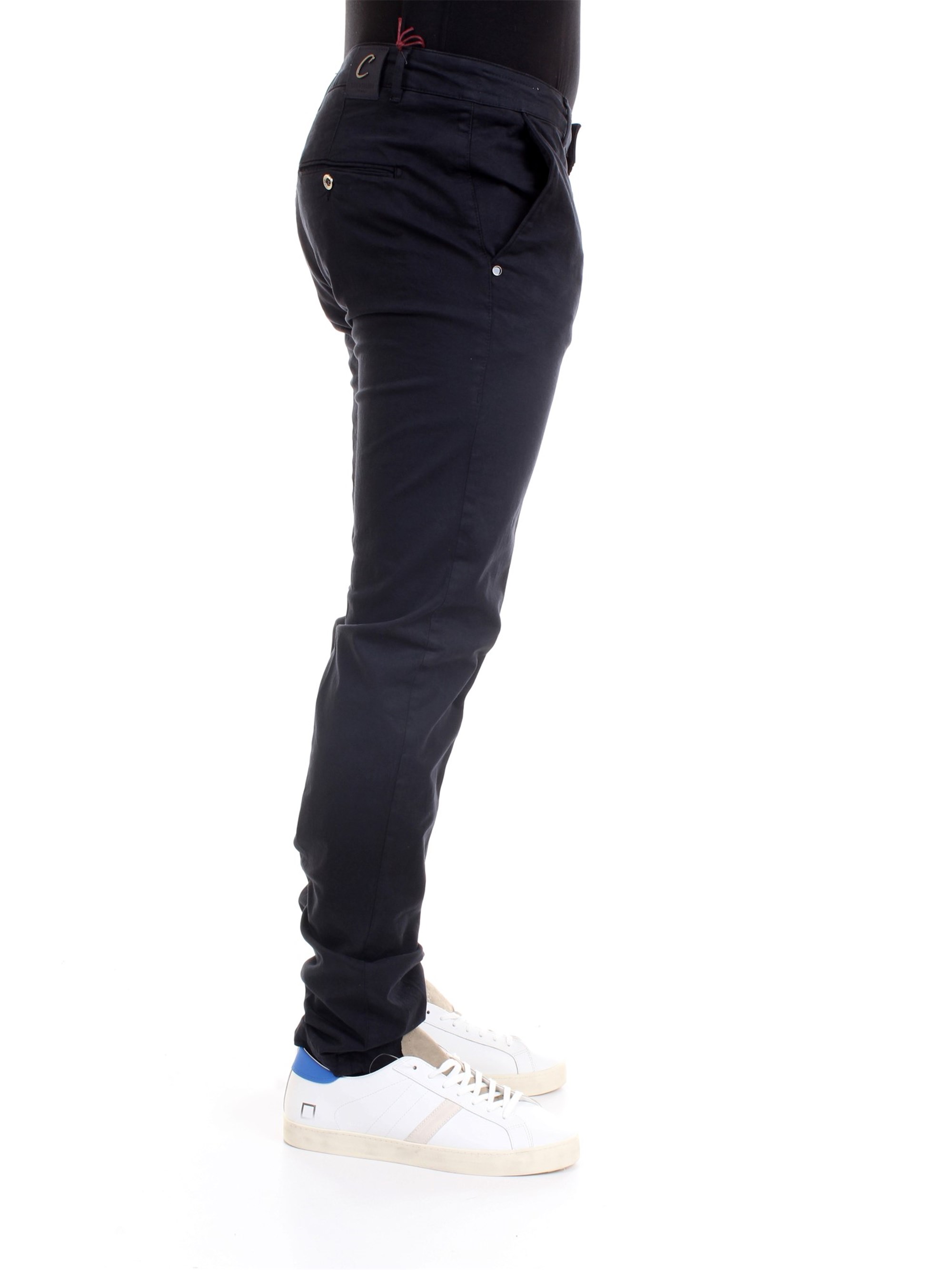 CAMOUFLAGE CHINOS REY 17 N28 Dark blue Clothing Man Trousers CAMOUFLAGE CHINOS REY 17 N28 Dark blue Clothing Man Trousers