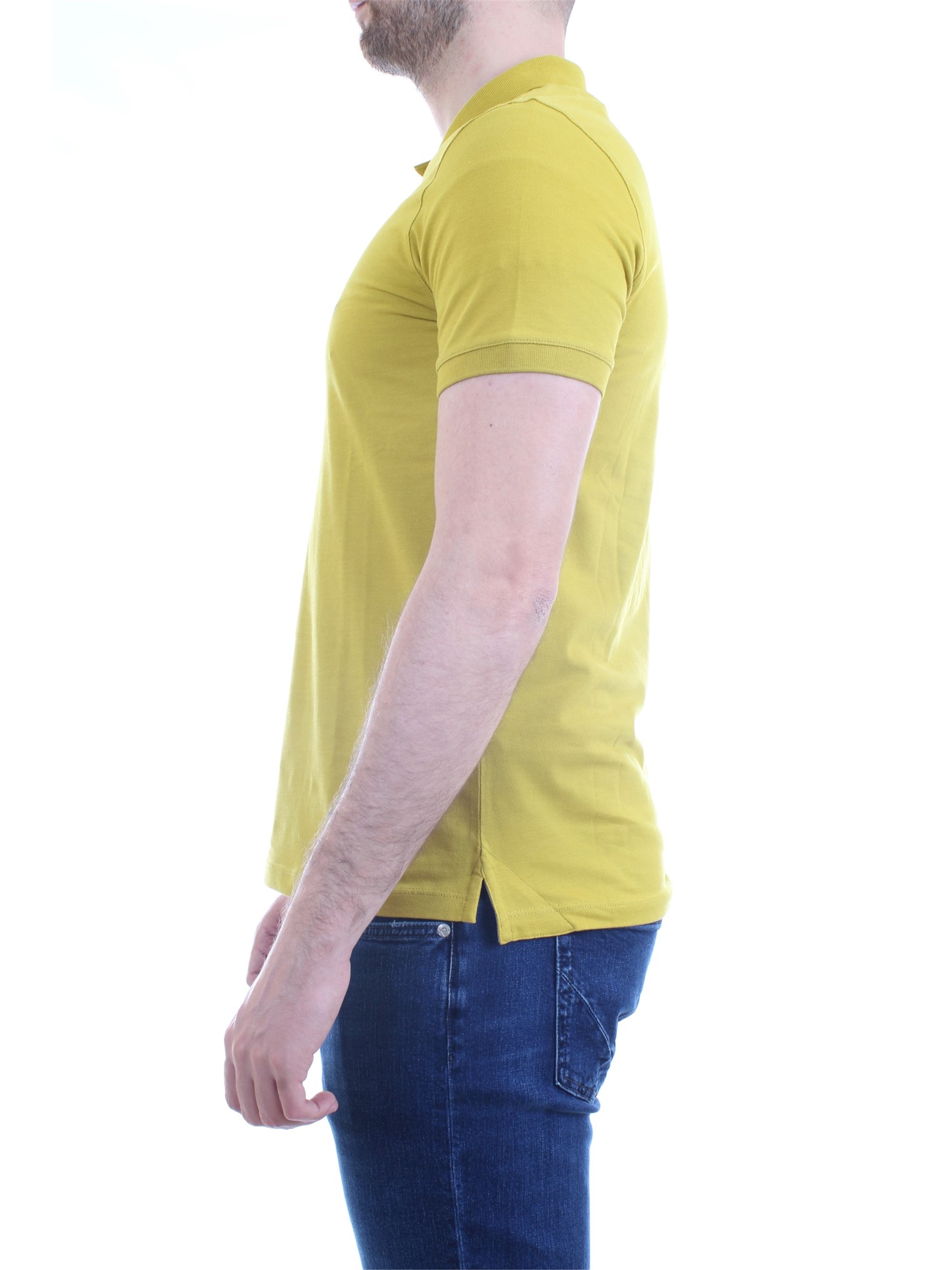 AERONAUTICA MILITARE 211PO1430P178 Yellow Clothing Man Polo shirt AERONAUTICA MILITARE 211PO1430P178 Yellow Clothing Man Polo shirt
