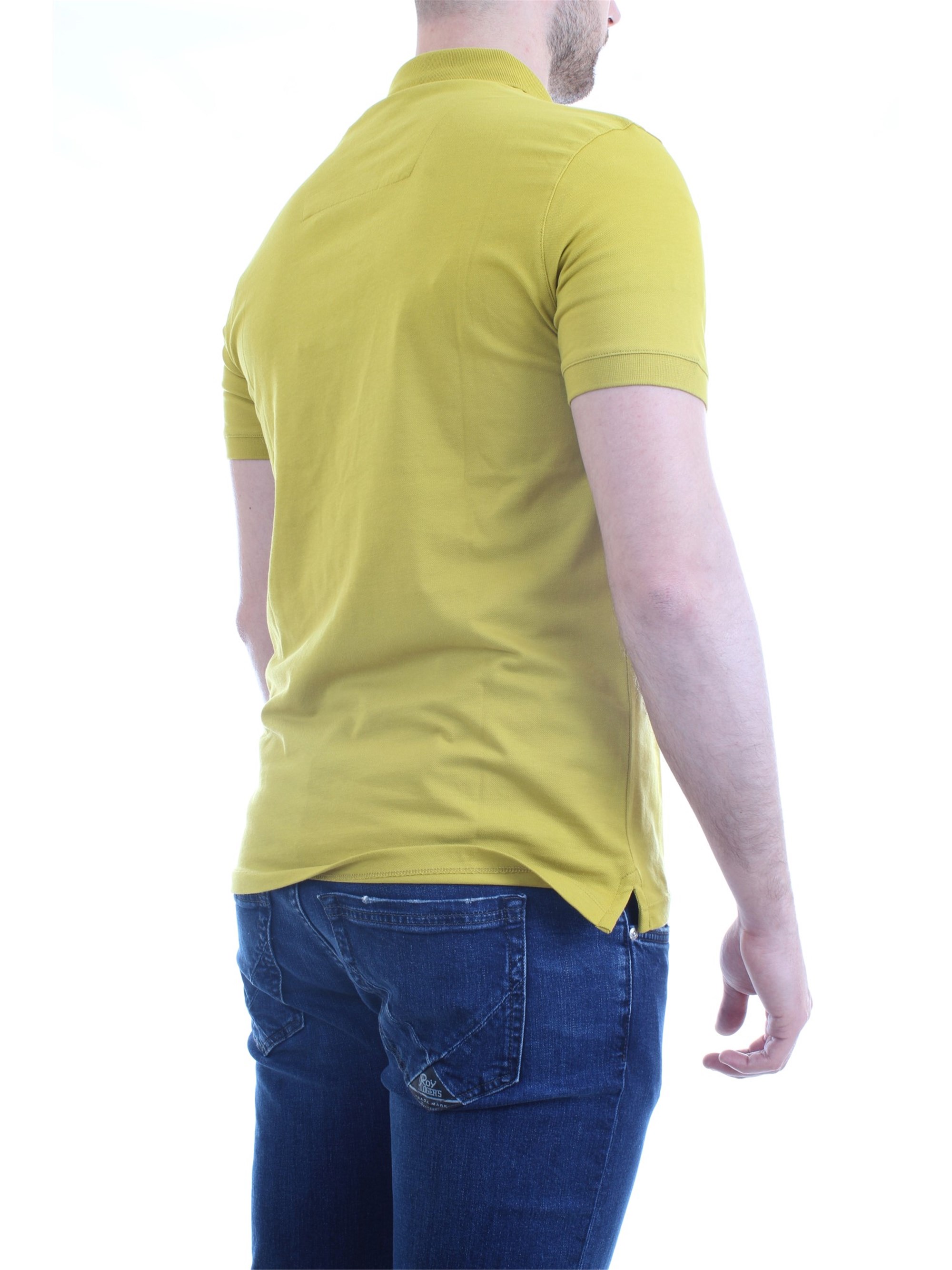 AERONAUTICA MILITARE 211PO1430P178 Yellow Clothing Man Polo shirt AERONAUTICA MILITARE 211PO1430P178 Yellow Clothing Man Polo shirt