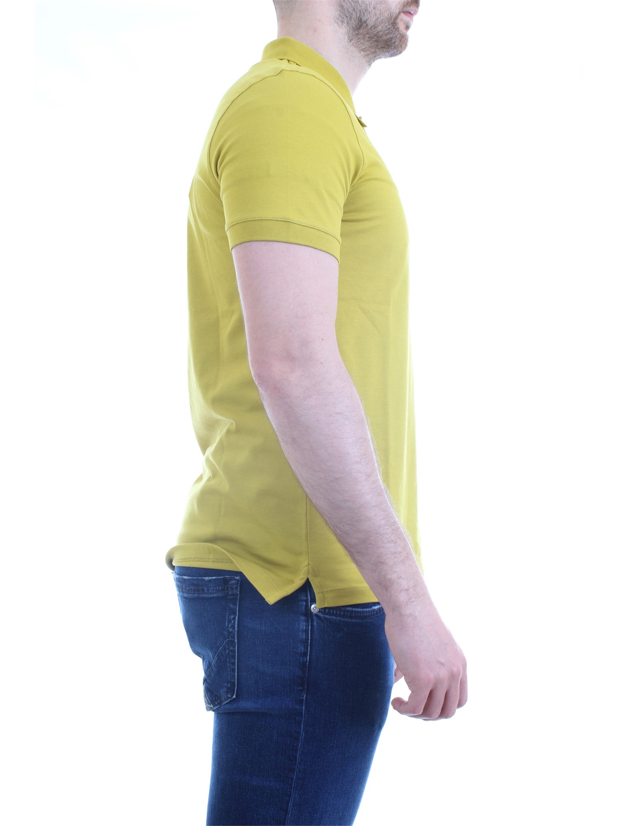 AERONAUTICA MILITARE 211PO1430P178 Yellow Clothing Man Polo shirt AERONAUTICA MILITARE 211PO1430P178 Yellow Clothing Man Polo shirt