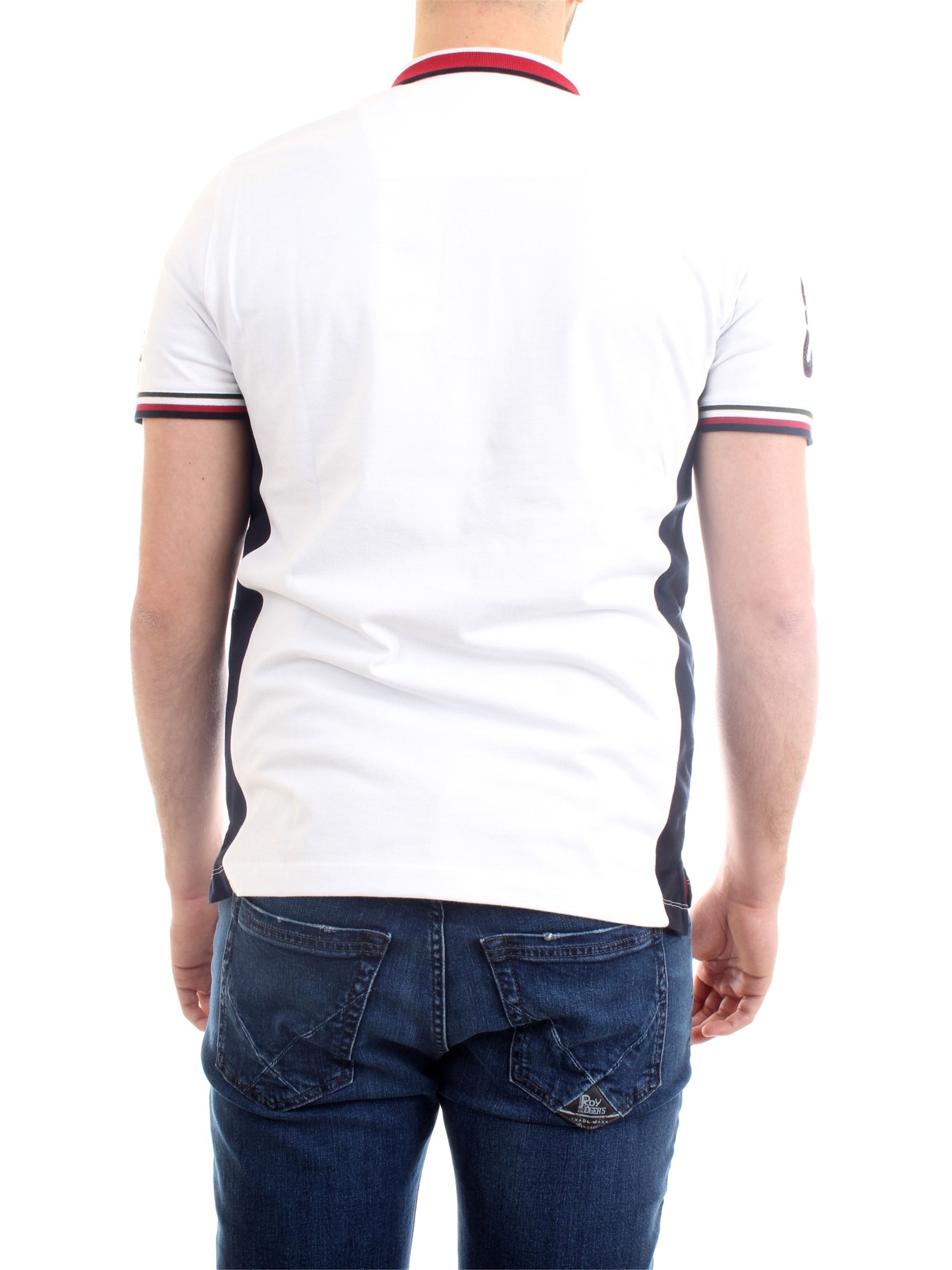 AERONAUTICA MILITARE 211PO1557P199 White Clothing Man Polo shirt AERONAUTICA MILITARE 211PO1557P199 White Clothing Man Polo shirt