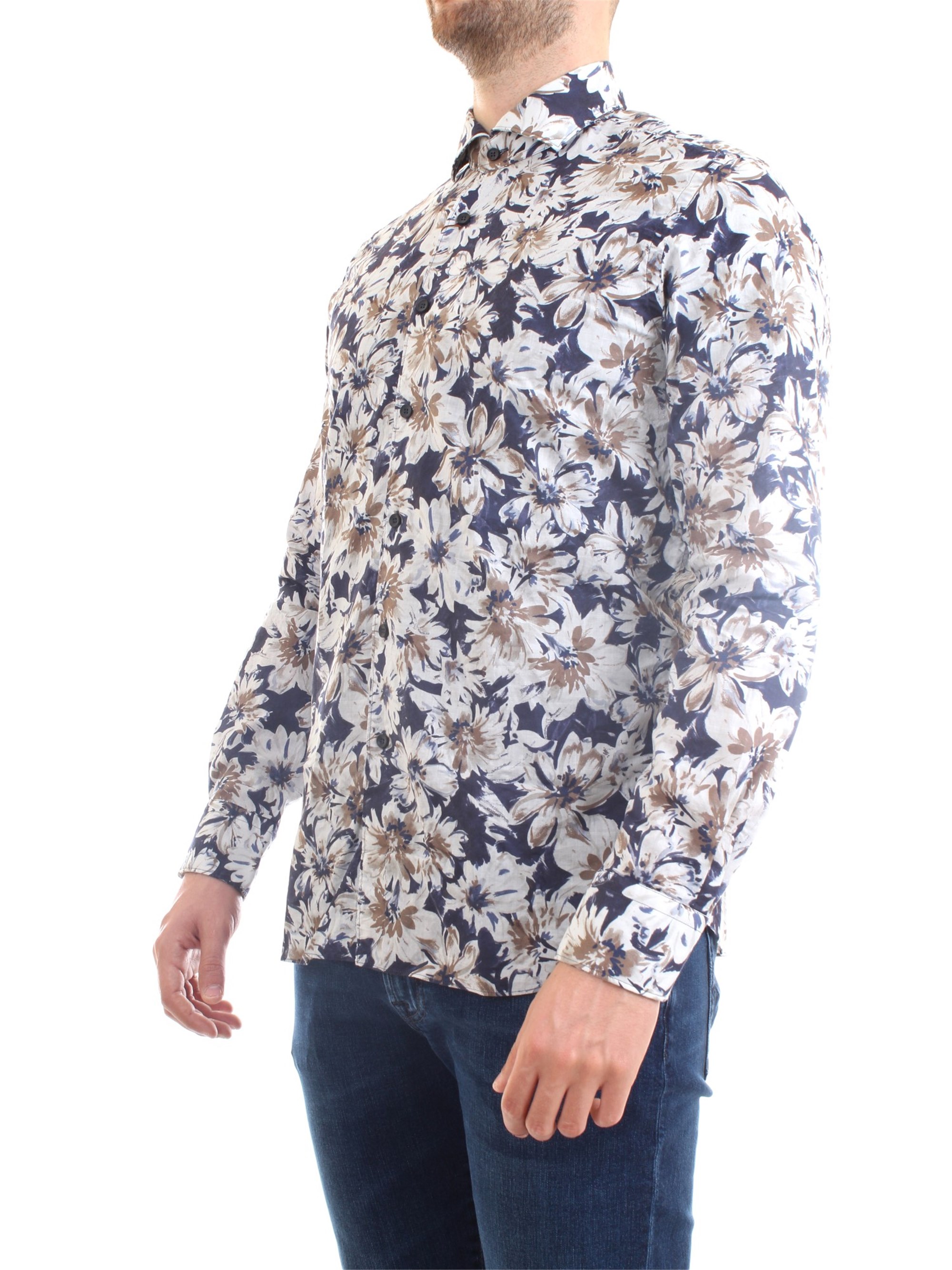 XACUS 81565.002 Blue Clothing Man Shirt XACUS 81565.002 Blue Clothing Man Shirt