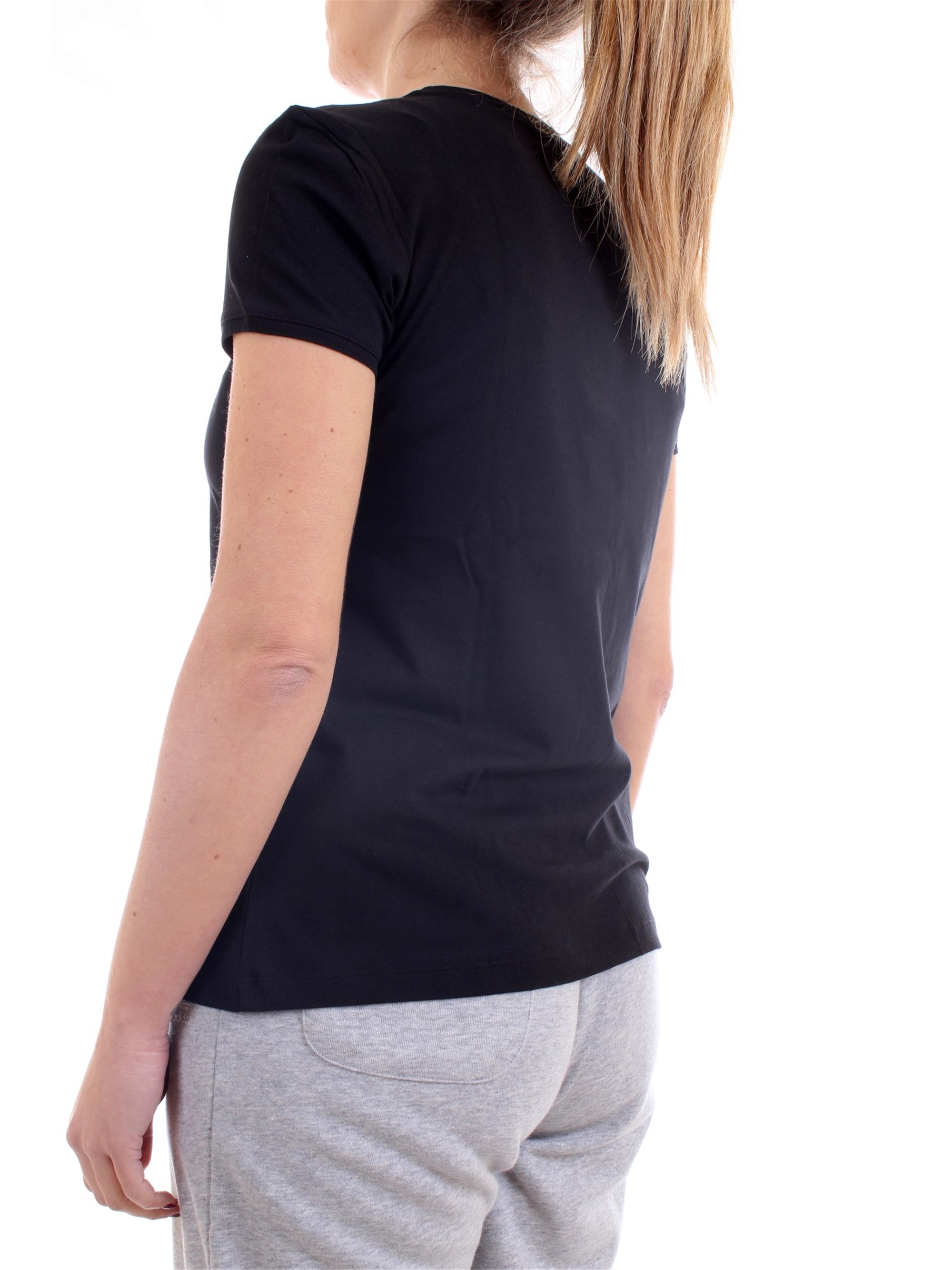 FREDDY S1WCLT1 Black Clothing Woman T-Shirt/Polo FREDDY S1WCLT1 Black Clothing Woman T-Shirt/Polo