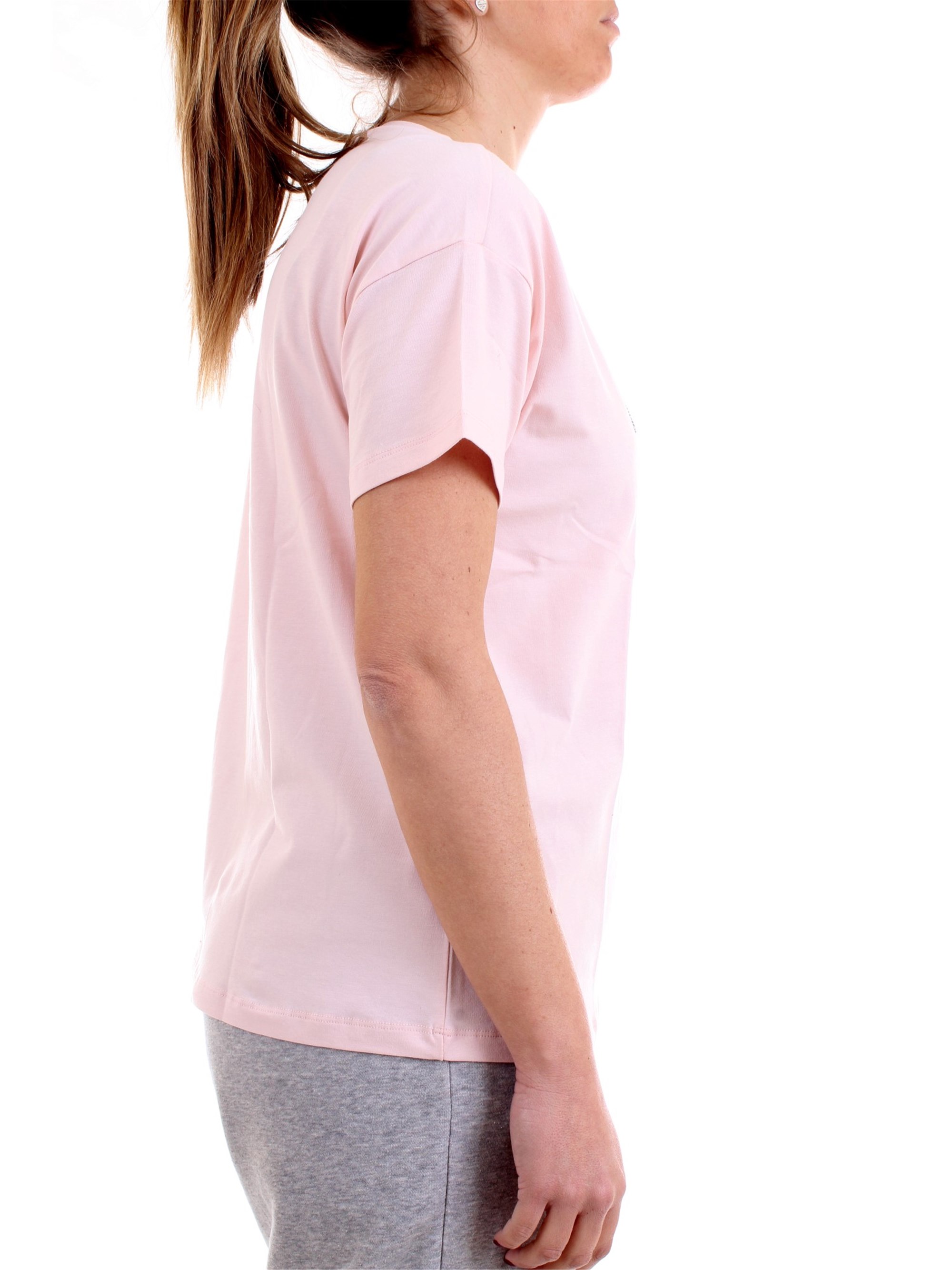 FREDDY S1WSDT5 Pink Clothing Woman T-Shirt/Polo FREDDY S1WSDT5 Pink Clothing Woman T-Shirt/Polo