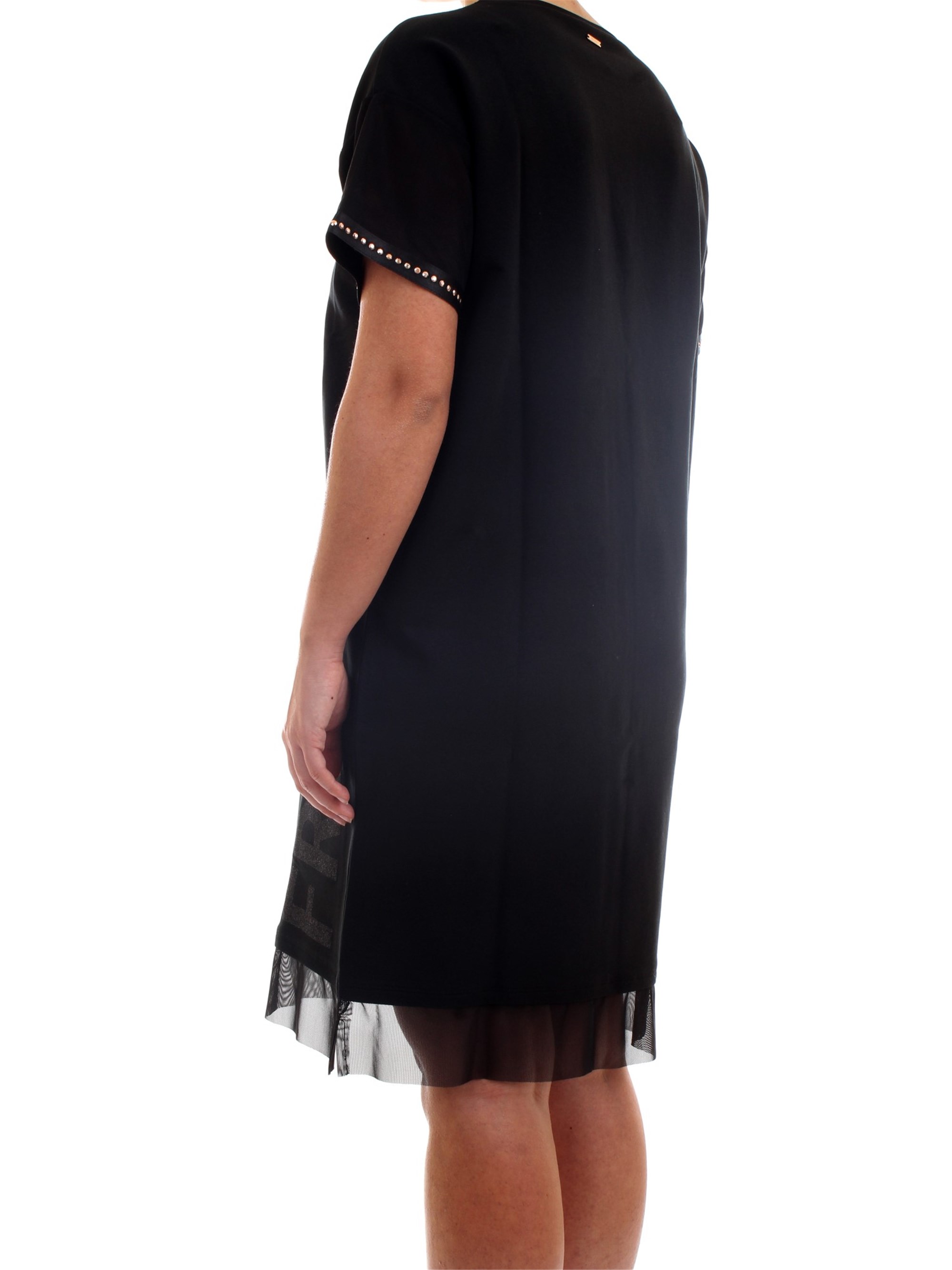 FREDDY S1WSDD1 Black Clothing Woman Dress FREDDY S1WSDD1 Black Clothing Woman Dress