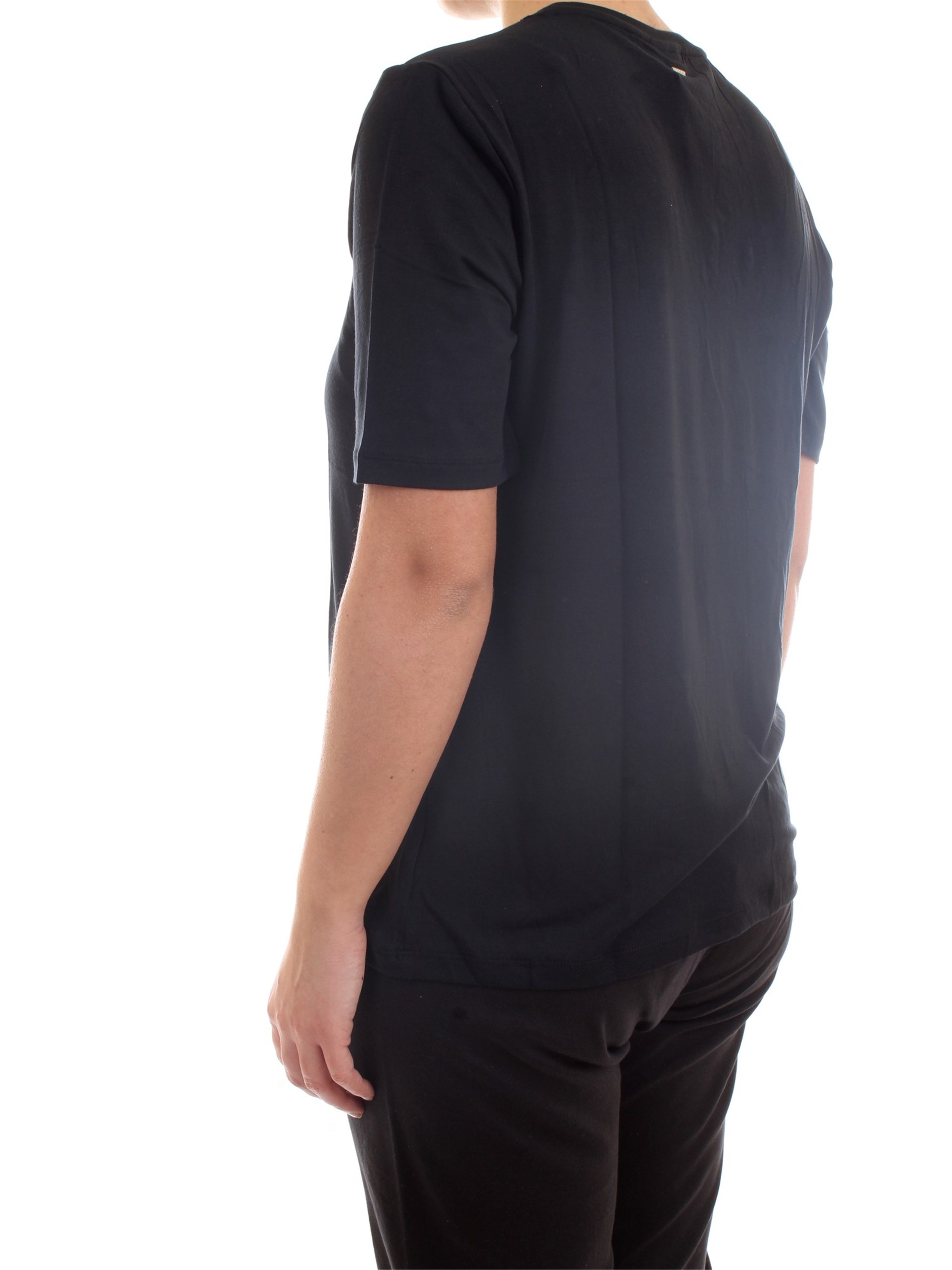 FREDDY S1WSLT5 Black Clothing Woman T-Shirt/Polo FREDDY S1WSLT5 Black Clothing Woman T-Shirt/Polo