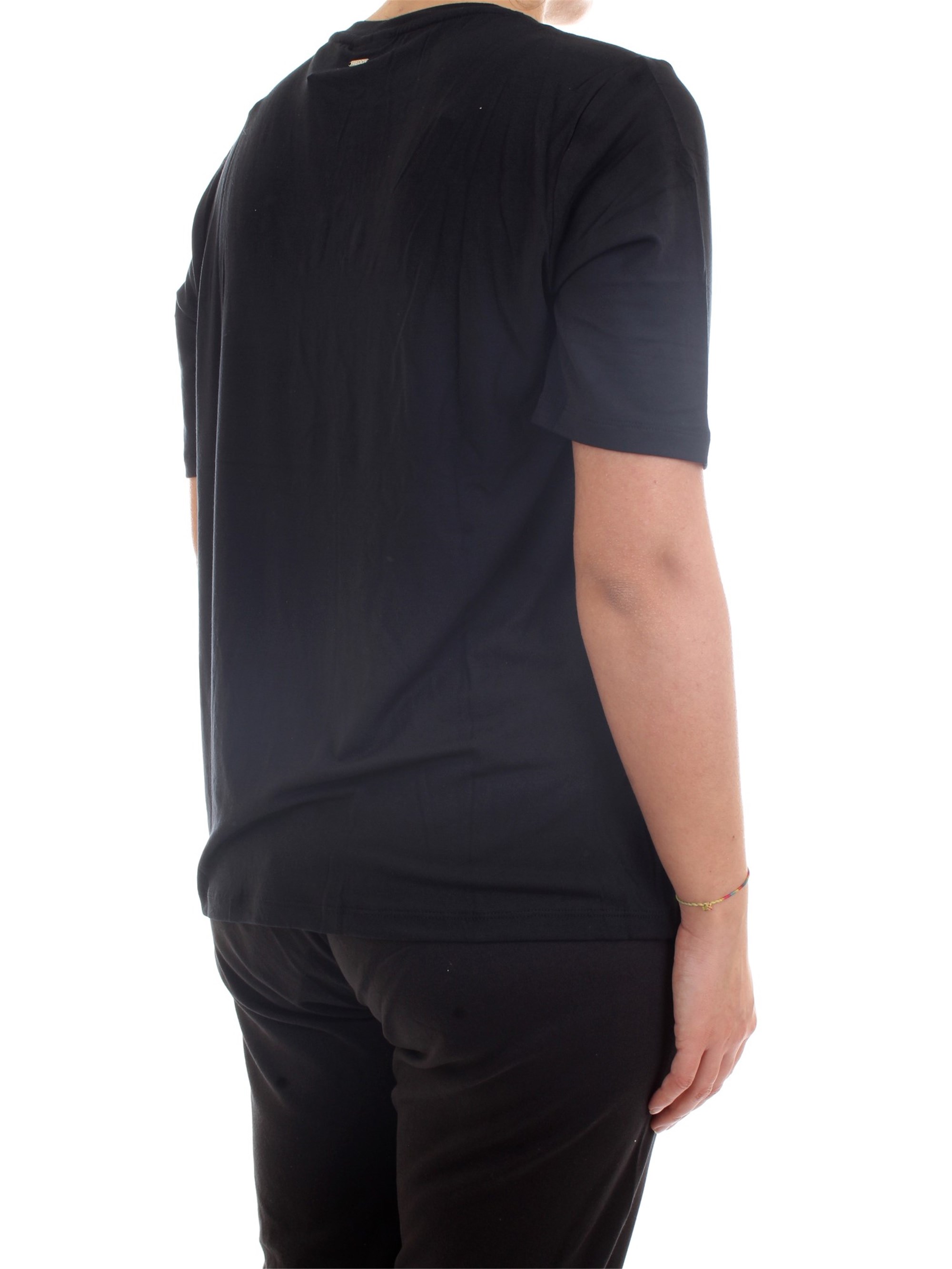 FREDDY S1WSLT5 Black Clothing Woman T-Shirt/Polo FREDDY S1WSLT5 Black Clothing Woman T-Shirt/Polo