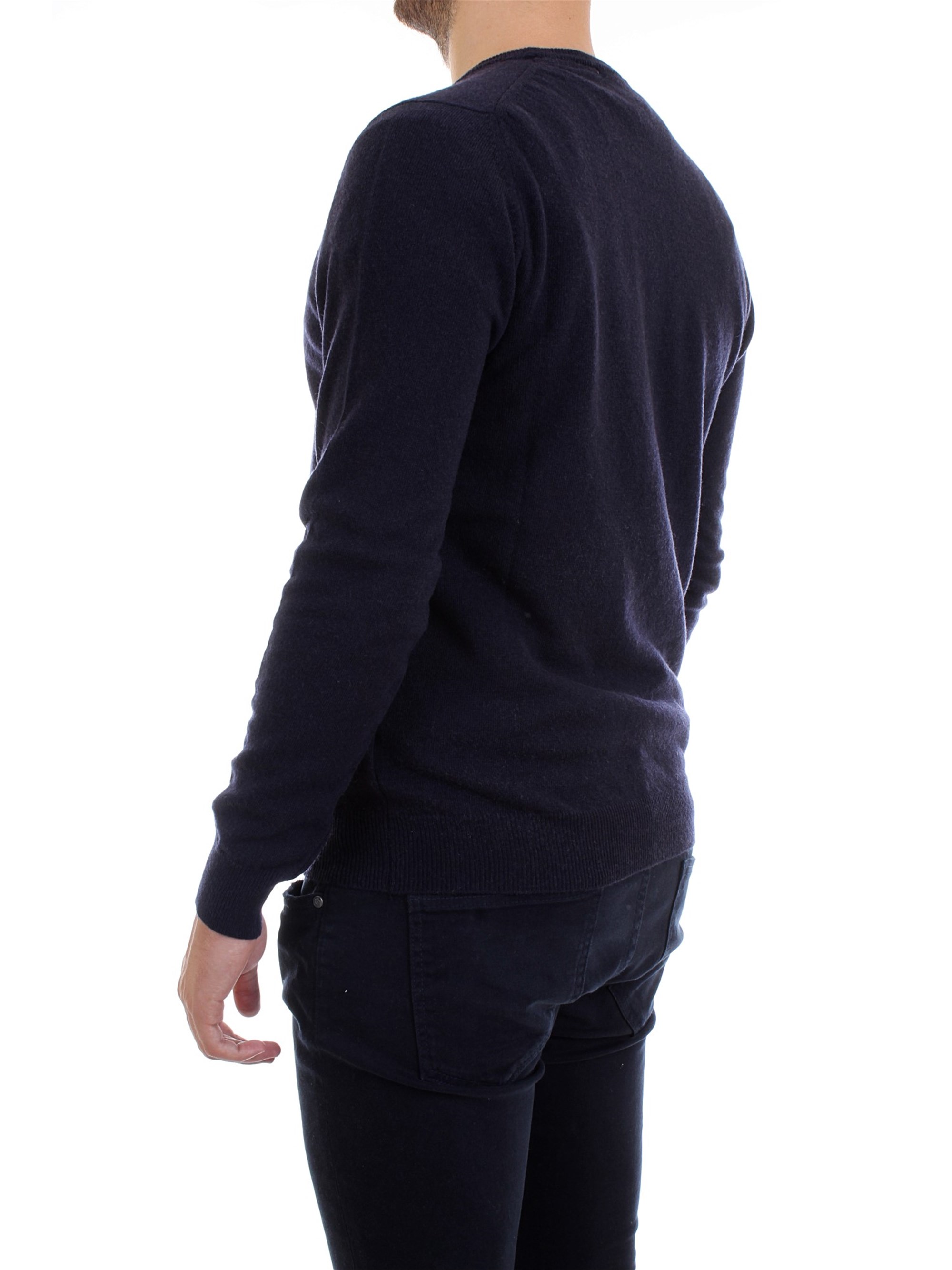 WOOLRICH WOMAG1737 Blue Clothing Man Pullover WOOLRICH WOMAG1737 Blue Clothing Man Pullover