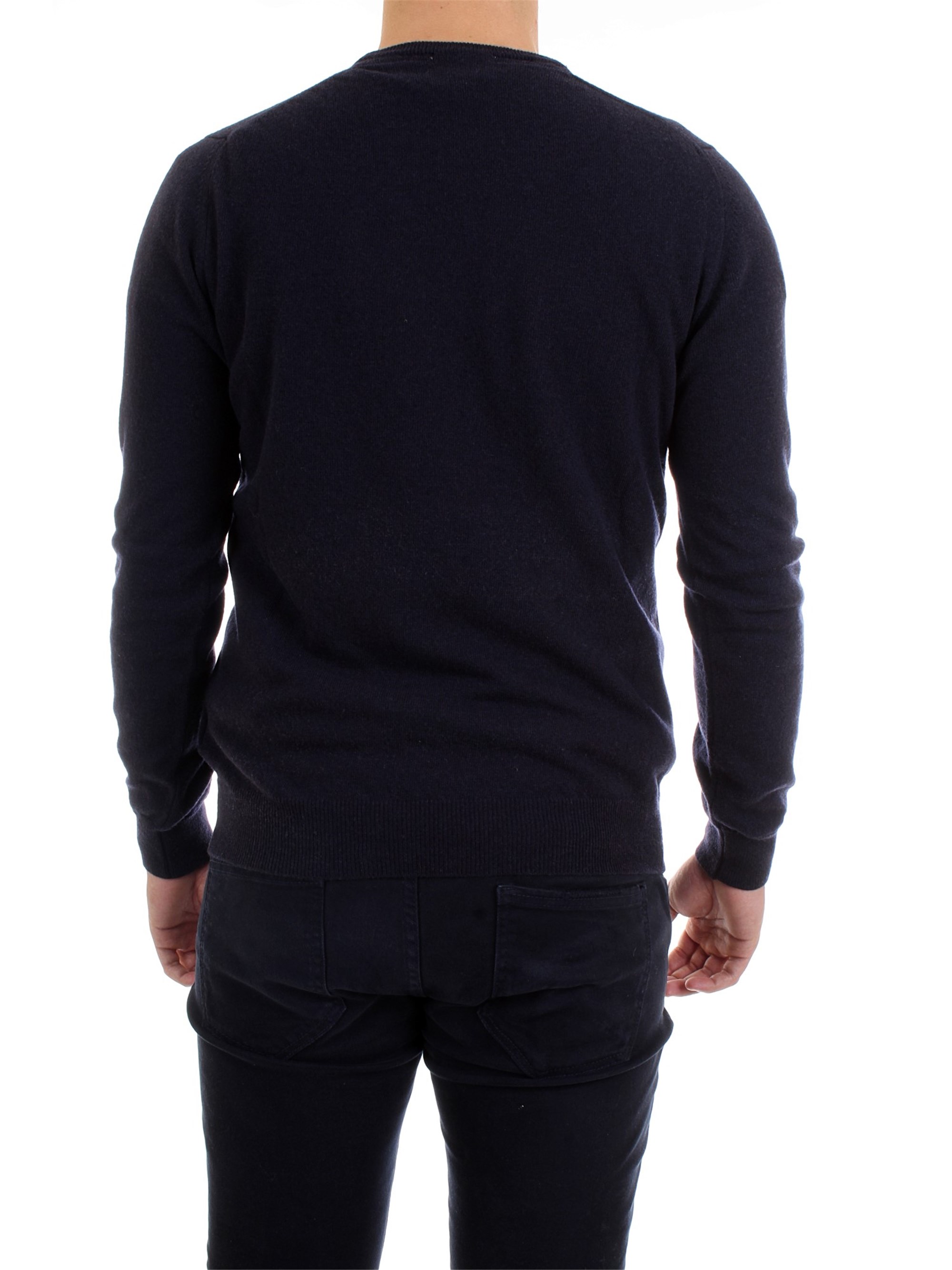 WOOLRICH WOMAG1737 Blue Clothing Man Pullover WOOLRICH WOMAG1737 Blue Clothing Man Pullover