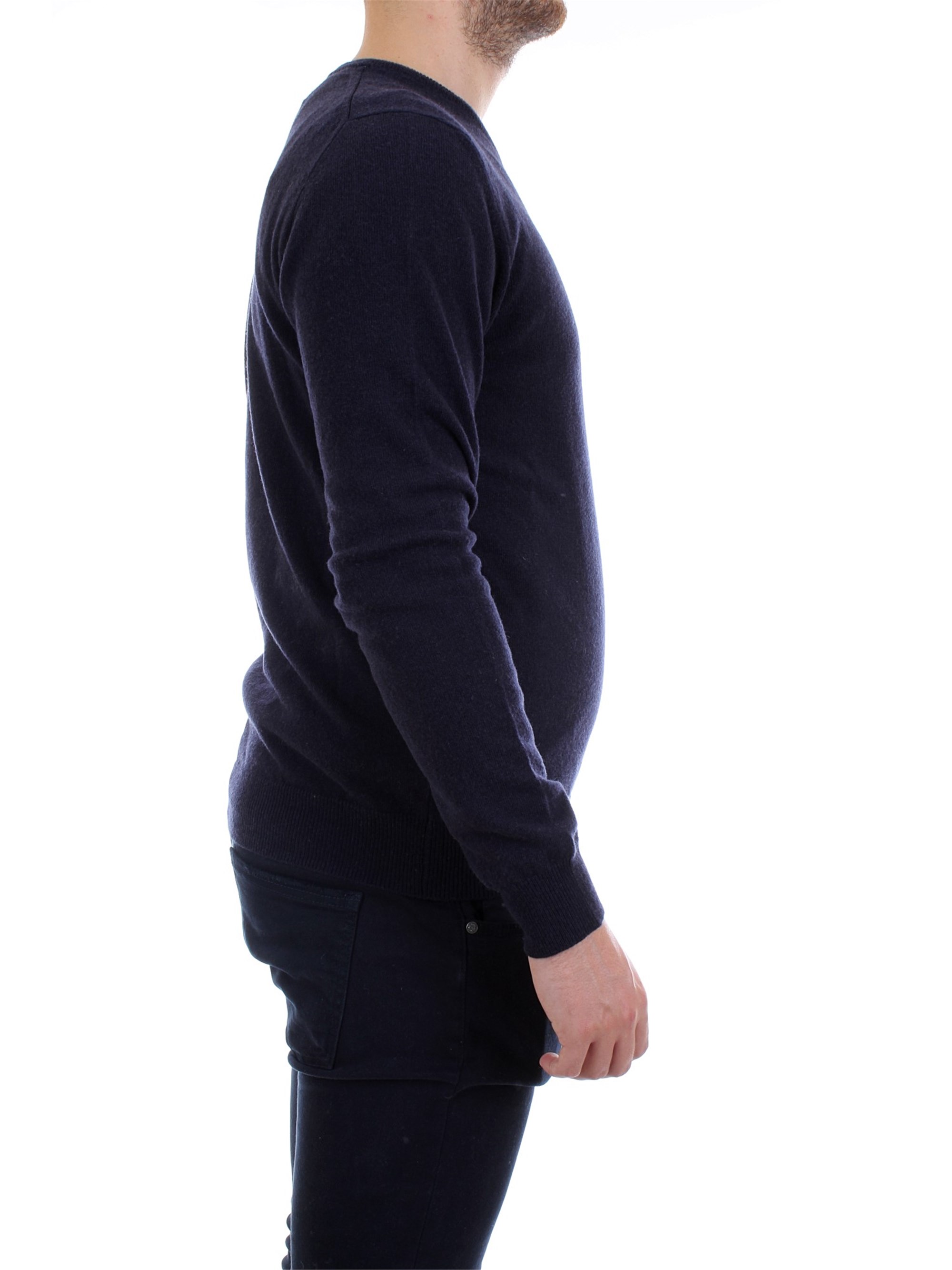 WOOLRICH WOMAG1737 Blue Clothing Man Pullover WOOLRICH WOMAG1737 Blue Clothing Man Pullover