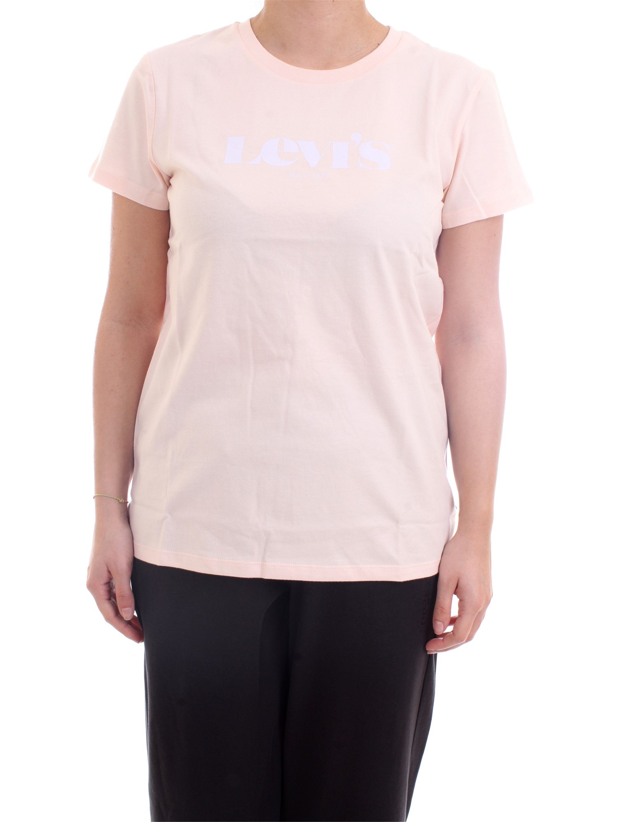 LEVI'S 17369-1277 Pink Clothing Woman T-Shirt/Polo LEVI'S 17369-1277 Pink Clothing Woman T-Shirt/Polo