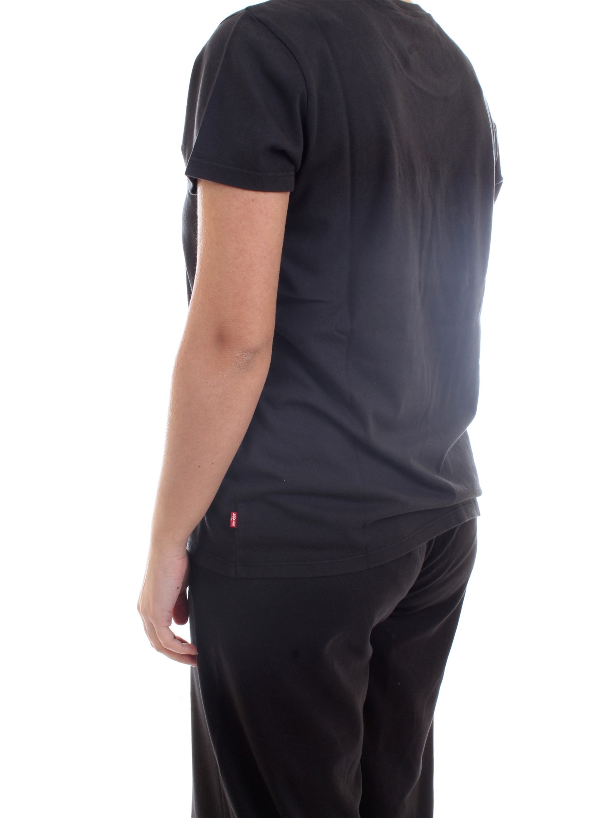 LEVI'S 17369-1250 Black Clothing Woman T-Shirt/Polo LEVI'S 17369-1250 Black Clothing Woman T-Shirt/Polo