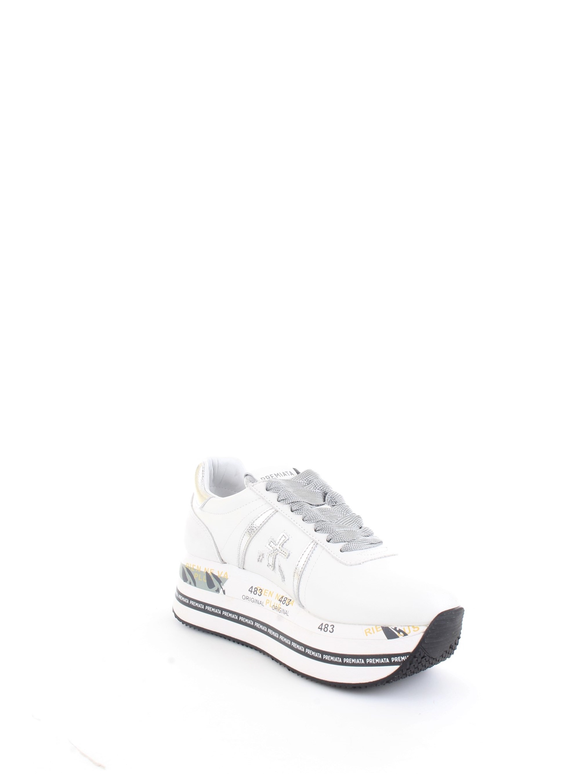 PREMIATA BETH 4517 White Shoes Woman Sneakers PREMIATA BETH 4517 White Shoes Woman Sneakers