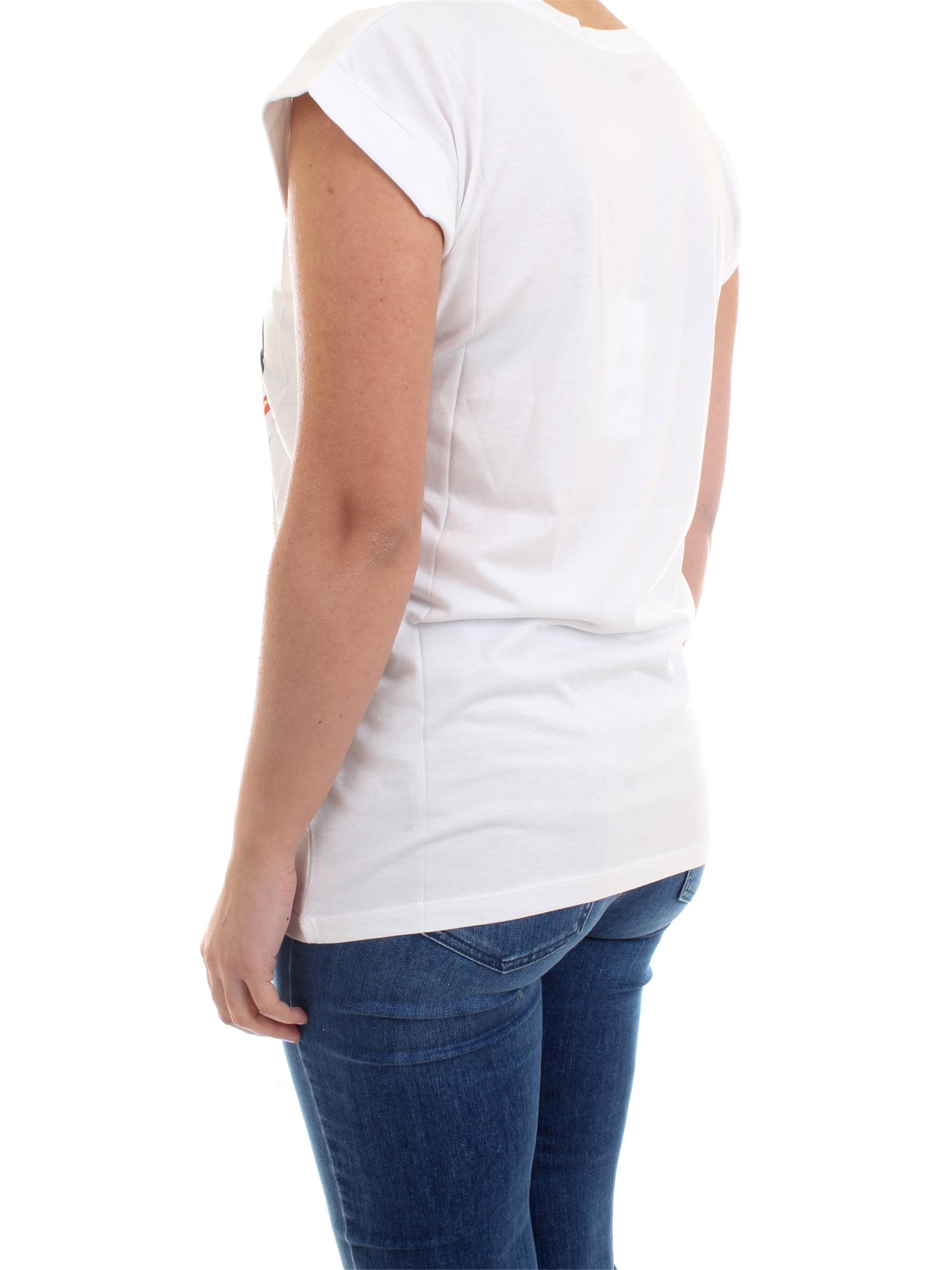 NENETTE - TOUS LES JOURS 31TJ-DEK White Clothing Woman T-Shirt/Polo NENETTE - TOUS LES JOURS 31TJ-DEK White Clothing Woman T-Shirt/Polo