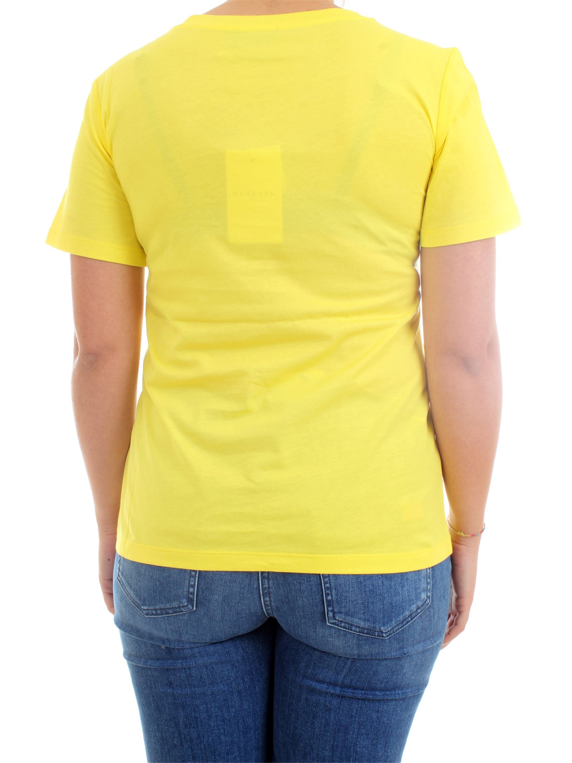 NENETTE - TOUS LES JOURS 31TJ-DUCK Yellow Clothing Woman T-Shirt/Polo NENETTE - TOUS LES JOURS 31TJ-DUCK Yellow Clothing Woman T-Shirt/Polo