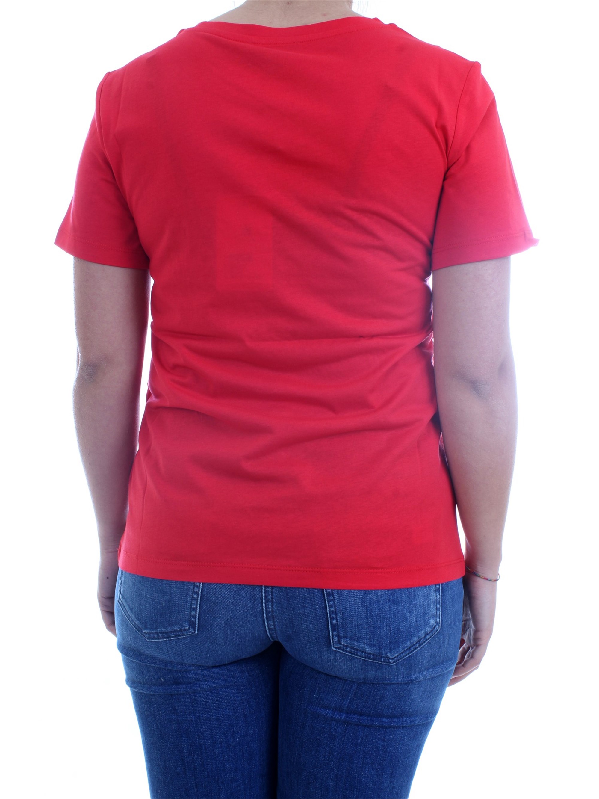 NENETTE - TOUS LES JOURS 31TJ-DUCK Red Clothing Woman T-Shirt/Polo NENETTE - TOUS LES JOURS 31TJ-DUCK Red Clothing Woman T-Shirt/Polo