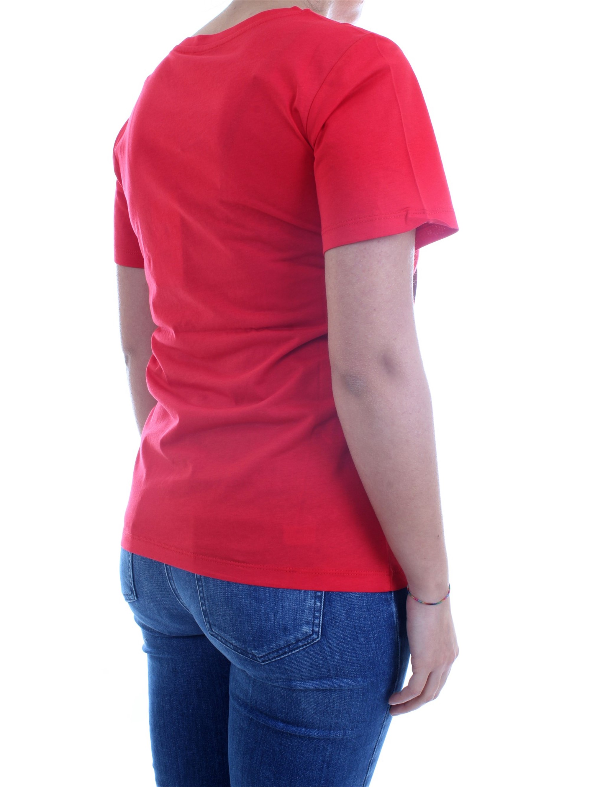 NENETTE - TOUS LES JOURS 31TJ-DUCK Red Clothing Woman T-Shirt/Polo NENETTE - TOUS LES JOURS 31TJ-DUCK Red Clothing Woman T-Shirt/Polo