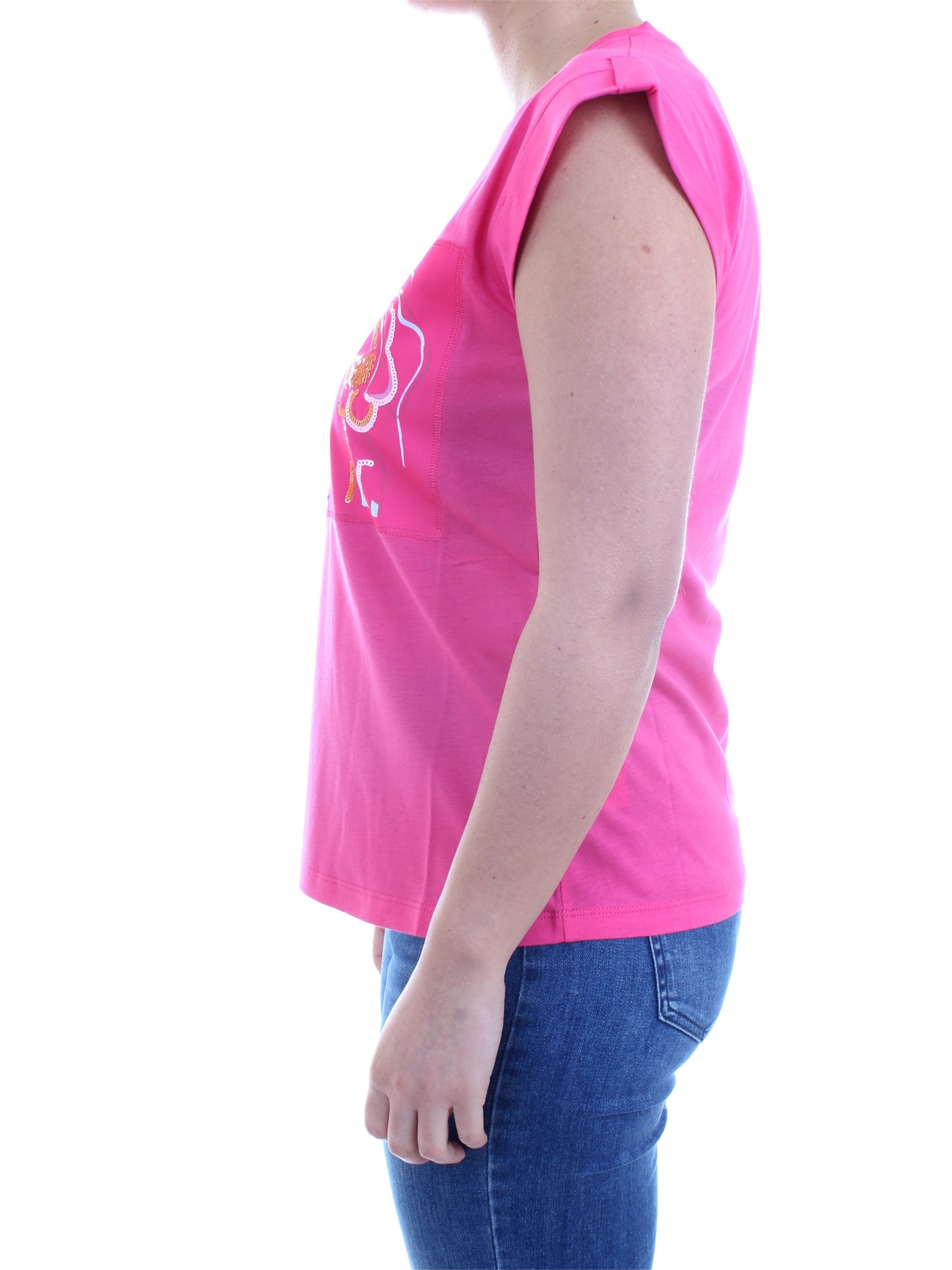 NENETTE - TOUS LES JOURS 31TJ-DINGO Fuchsia Clothing Woman T-Shirt/Polo NENETTE - TOUS LES JOURS 31TJ-DINGO Fuchsia Clothing Woman T-Shirt/Polo