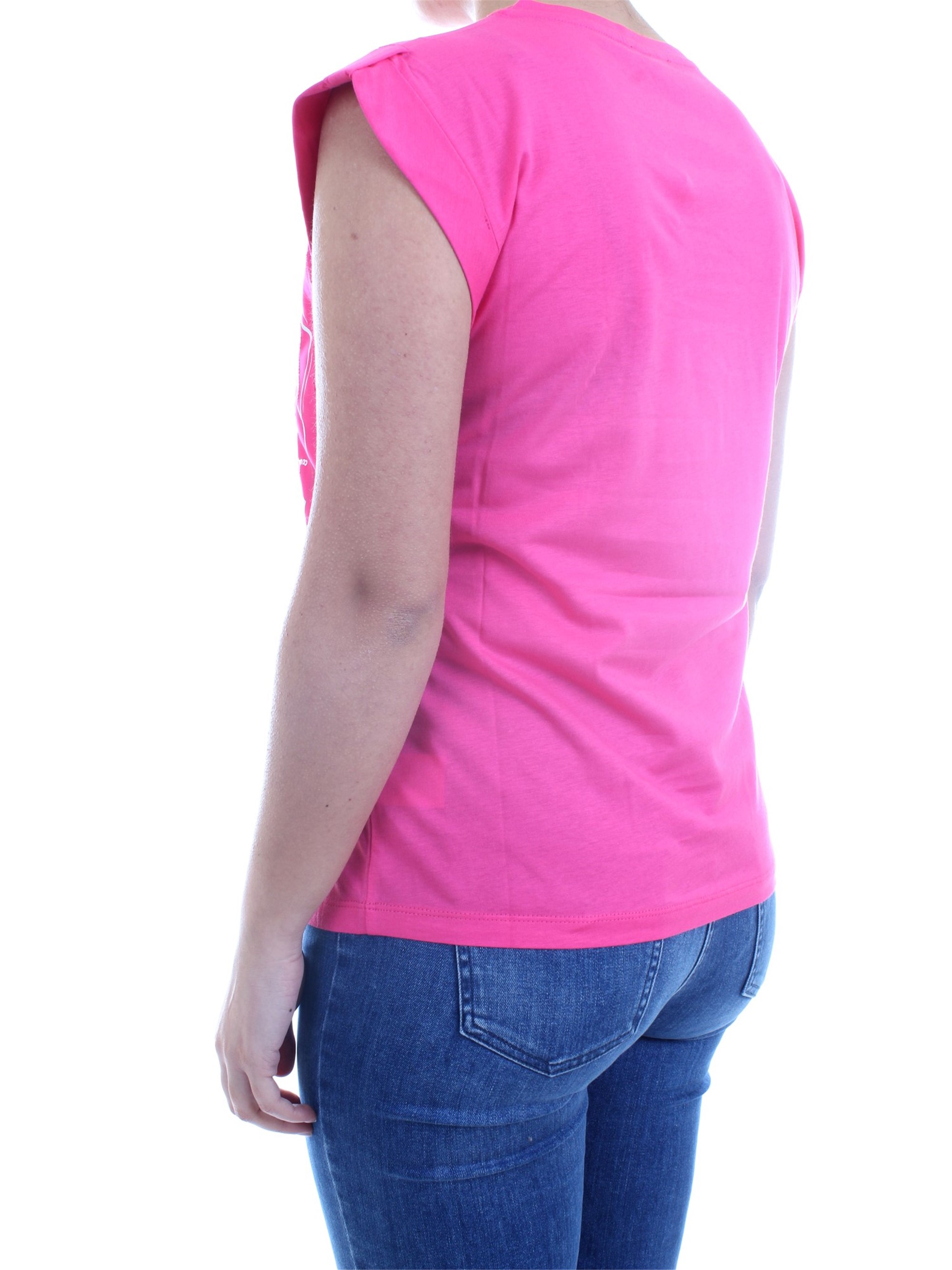 NENETTE - TOUS LES JOURS 31TJ-DINGO Fuchsia Clothing Woman T-Shirt/Polo NENETTE - TOUS LES JOURS 31TJ-DINGO Fuchsia Clothing Woman T-Shirt/Polo