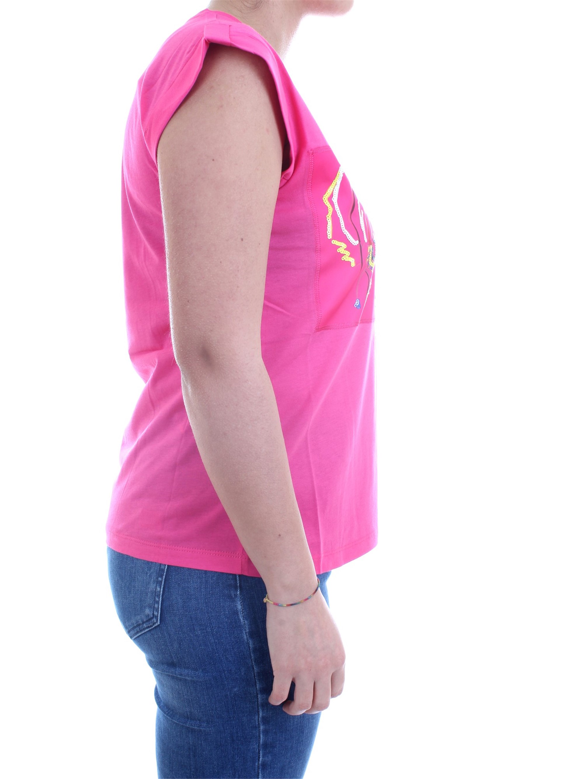 NENETTE - TOUS LES JOURS 31TJ-DINGO Fuchsia Clothing Woman T-Shirt/Polo NENETTE - TOUS LES JOURS 31TJ-DINGO Fuchsia Clothing Woman T-Shirt/Polo