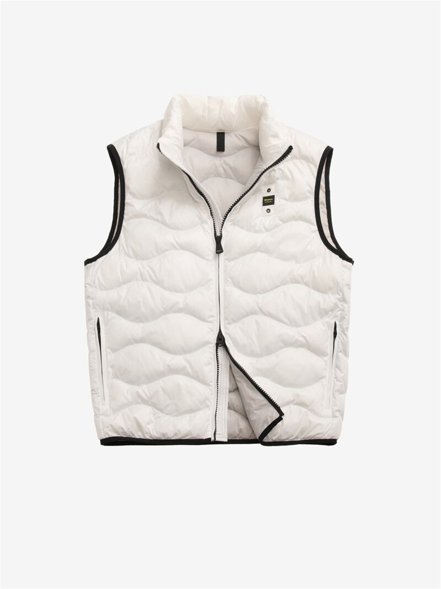 Blauer 25SBLUX02230 005958 Bianco Abbigliamento Uomo Gilet Blauer 25SBLUX02230 005958 Bianco Abbigliamento Uomo Gilet