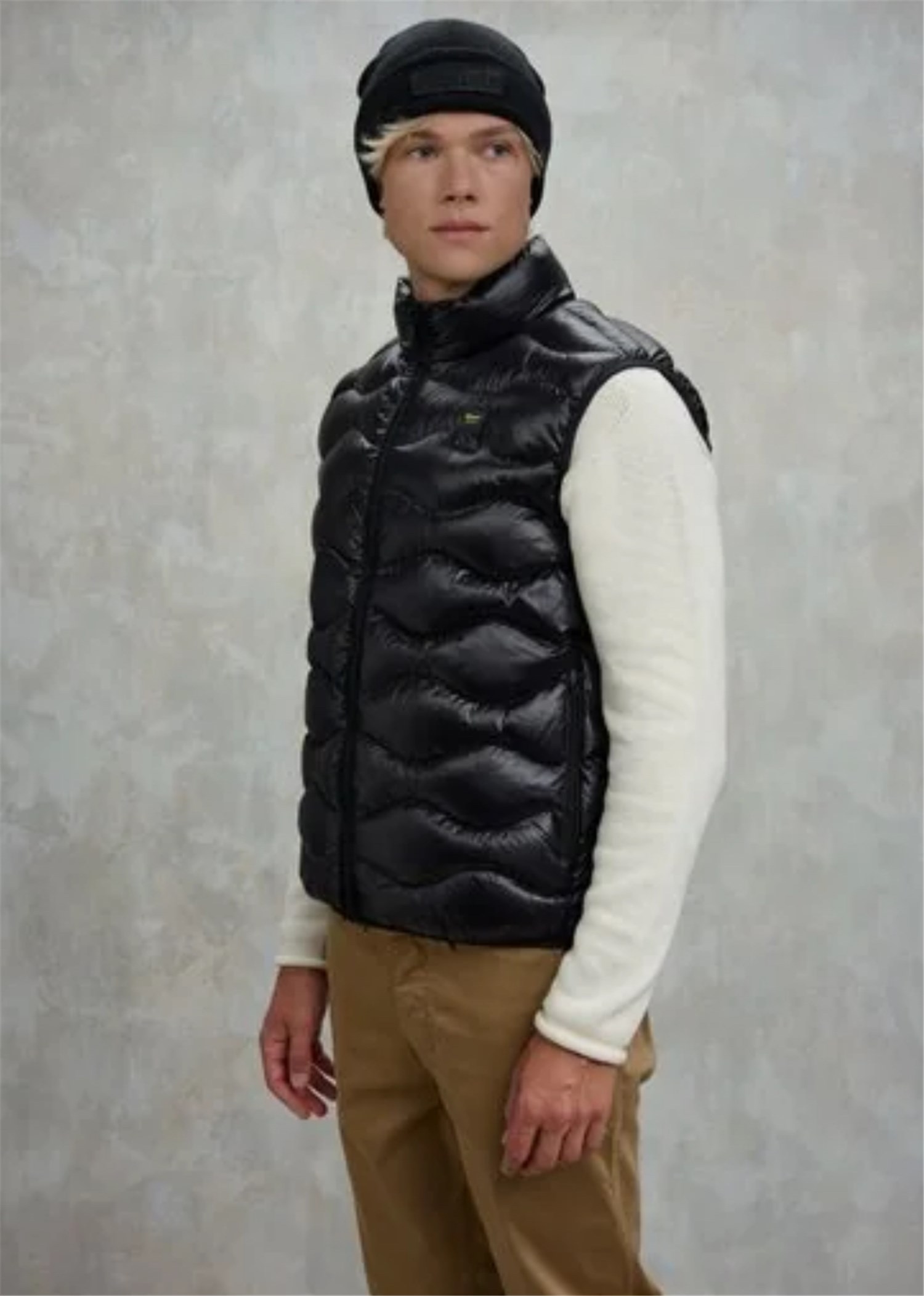 Blauer 25SBLUX02081 005958 Nero Abbigliamento Uomo Gilet Blauer 25SBLUX02081 005958 Nero Abbigliamento Uomo Gilet