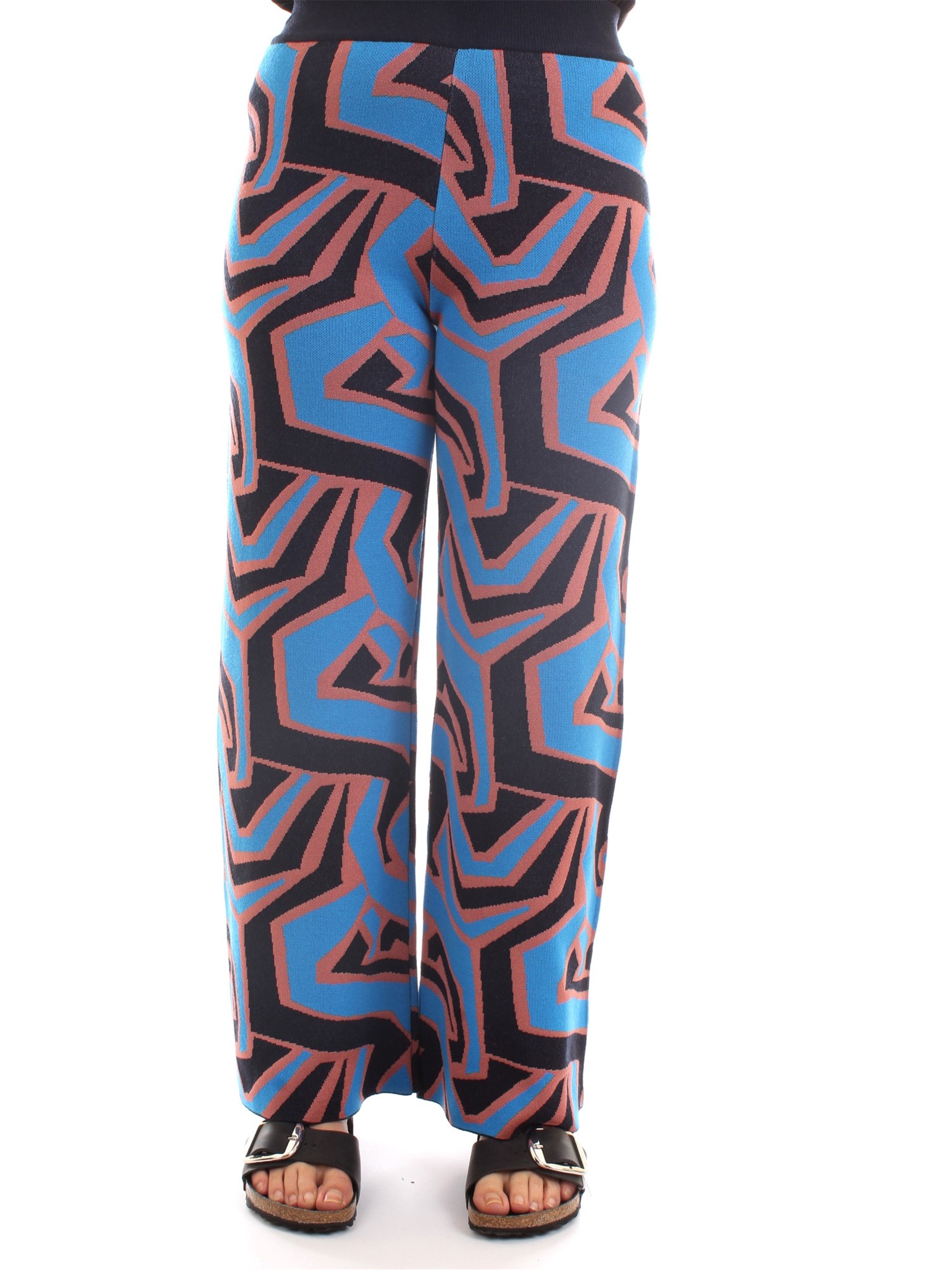 NENETTE - TOUS LES JOURS 31TJ-YESTERDAY Royal Clothing Woman Trousers NENETTE - TOUS LES JOURS 31TJ-YESTERDAY Royal Clothing Woman Trousers